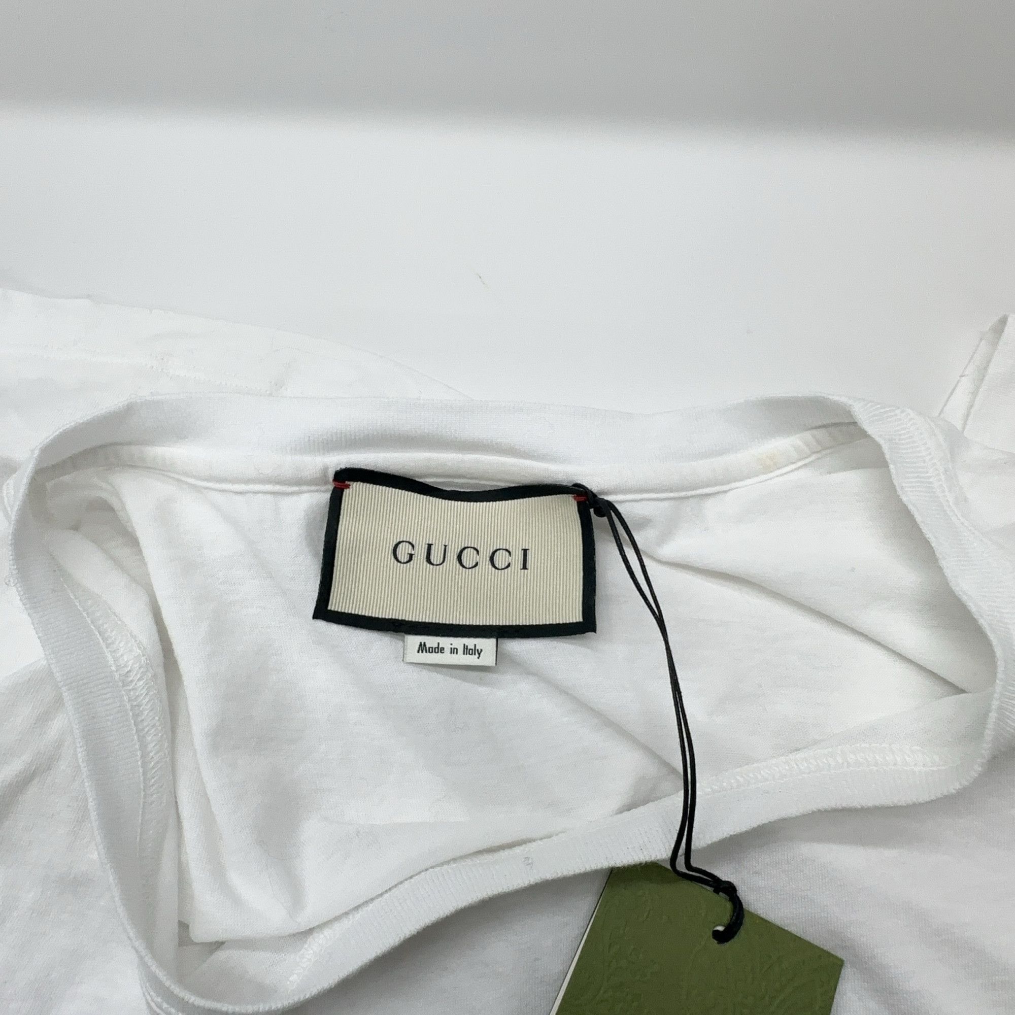 Gucci Gucci Logo Web Stripe T-Shirt Size XXL Size US XXL / EU 58 / 5 - 6 Thumbnail
