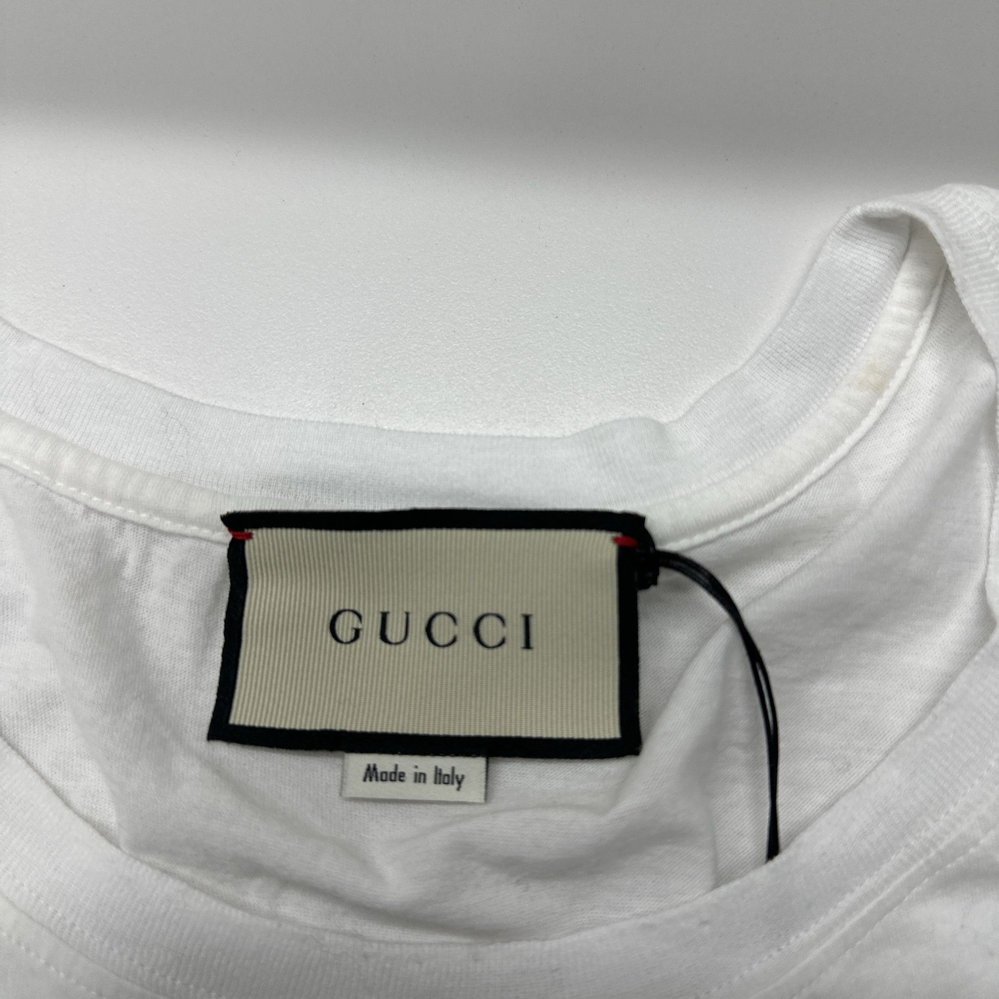 Gucci Gucci Logo Web Stripe T-Shirt Size XXL Size US XXL / EU 58 / 5 - 3 Thumbnail