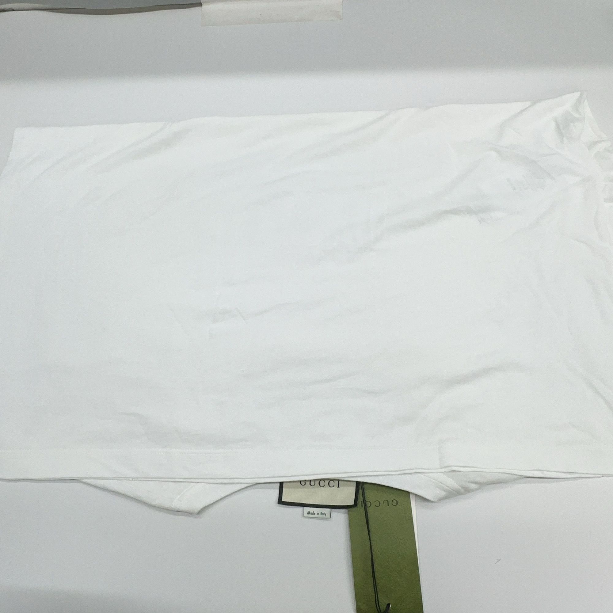 Gucci Gucci Logo Web Stripe T-Shirt Size XXXL Size US XXL / EU 58 / 5 - 9 Thumbnail
