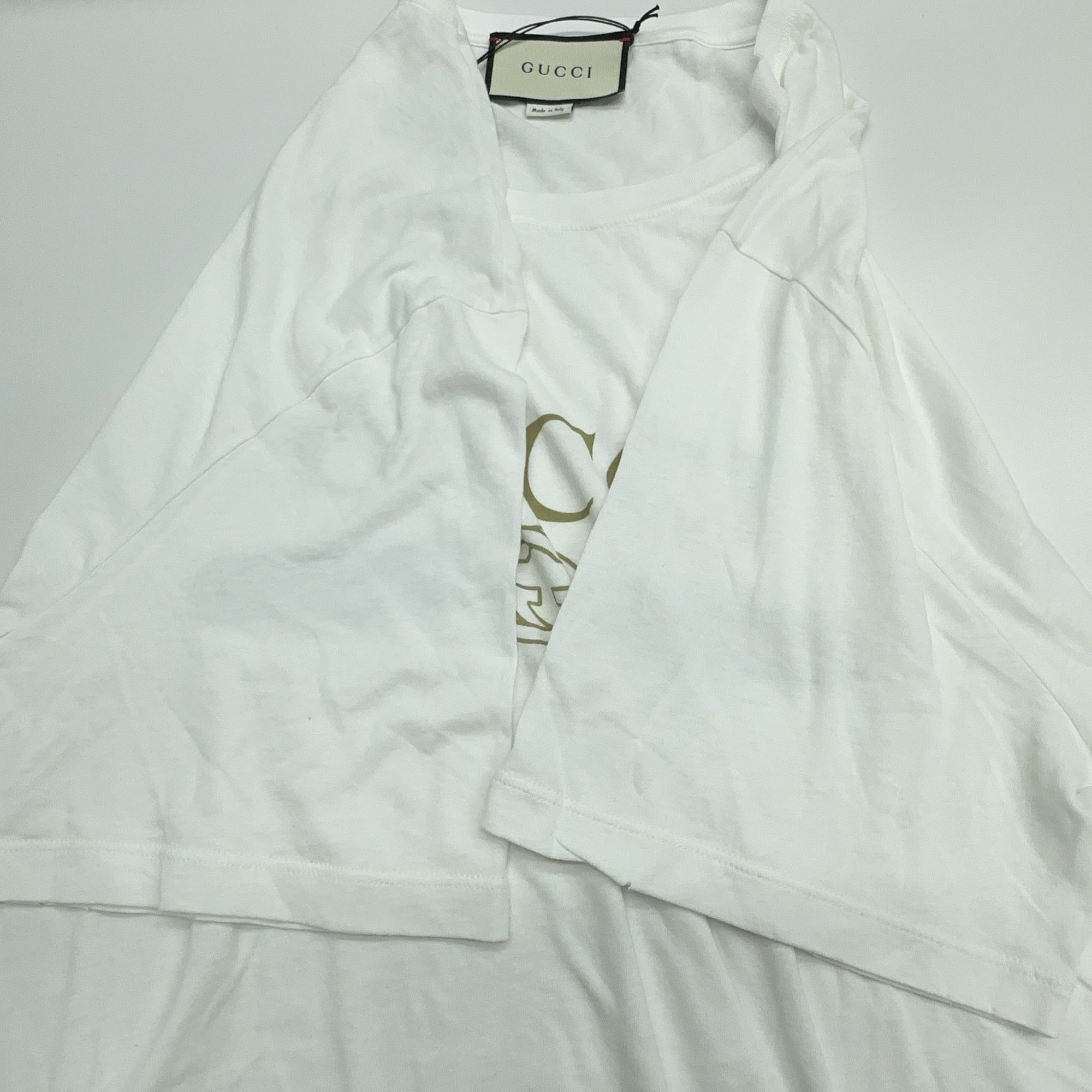 Gucci Gucci Logo Web Stripe T-Shirt Size XXXL Size US XXL / EU 58 / 5 - 7 Thumbnail