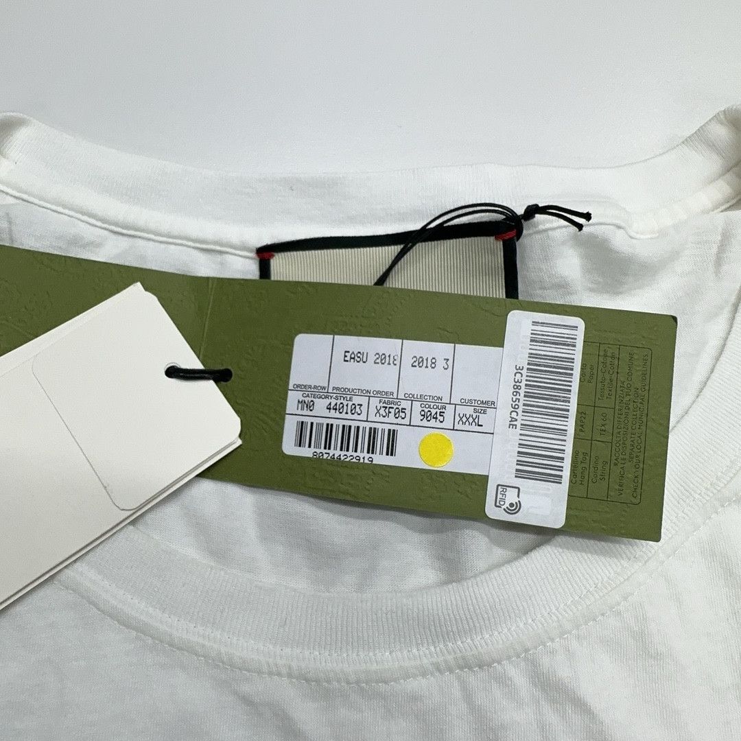 Gucci Gucci Logo Web Stripe T-Shirt Size XXXL Size US XXL / EU 58 / 5 - 4 Thumbnail