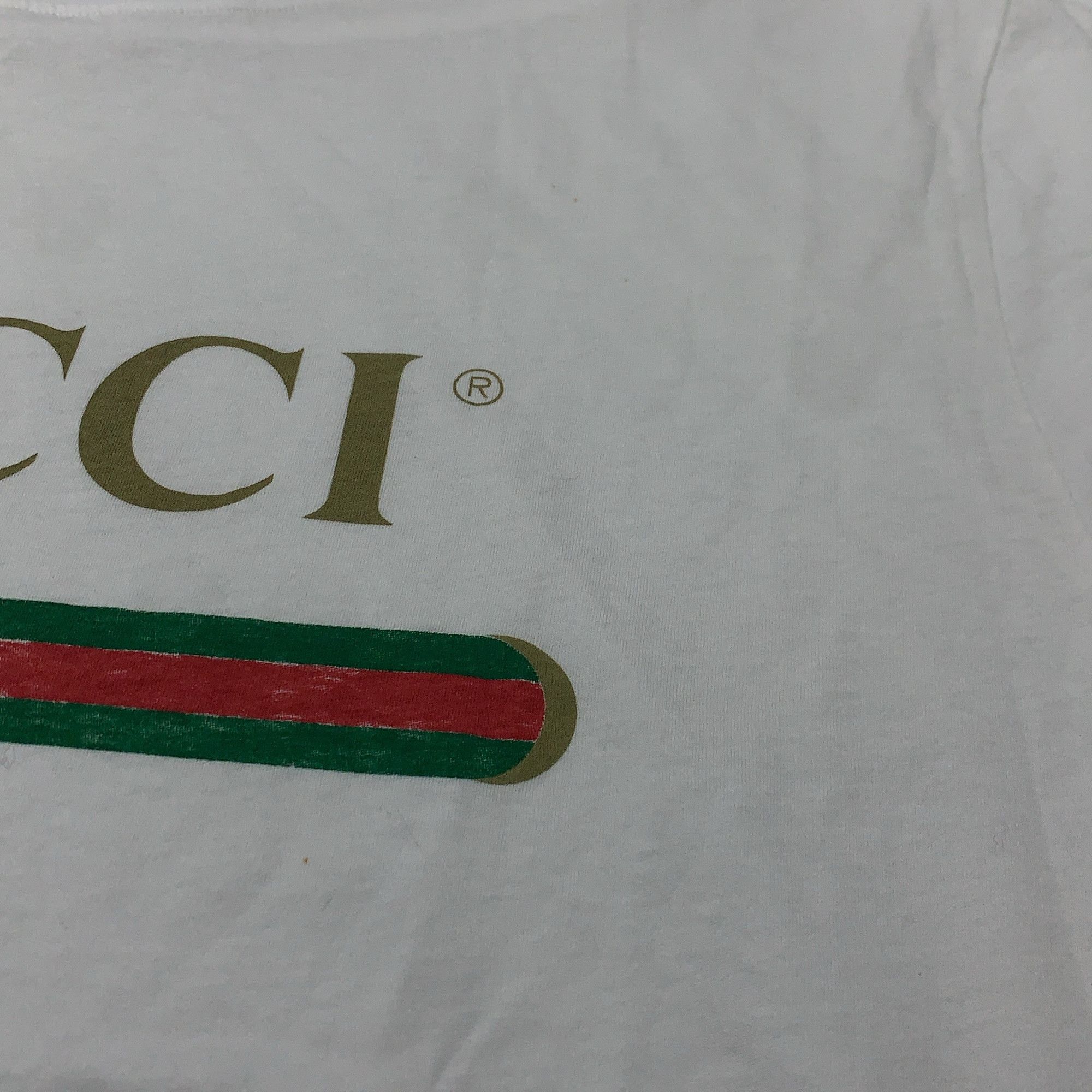 Gucci Gucci Logo Print T-Shirt XL Size US XL / EU 56 / 4 - 6 Thumbnail