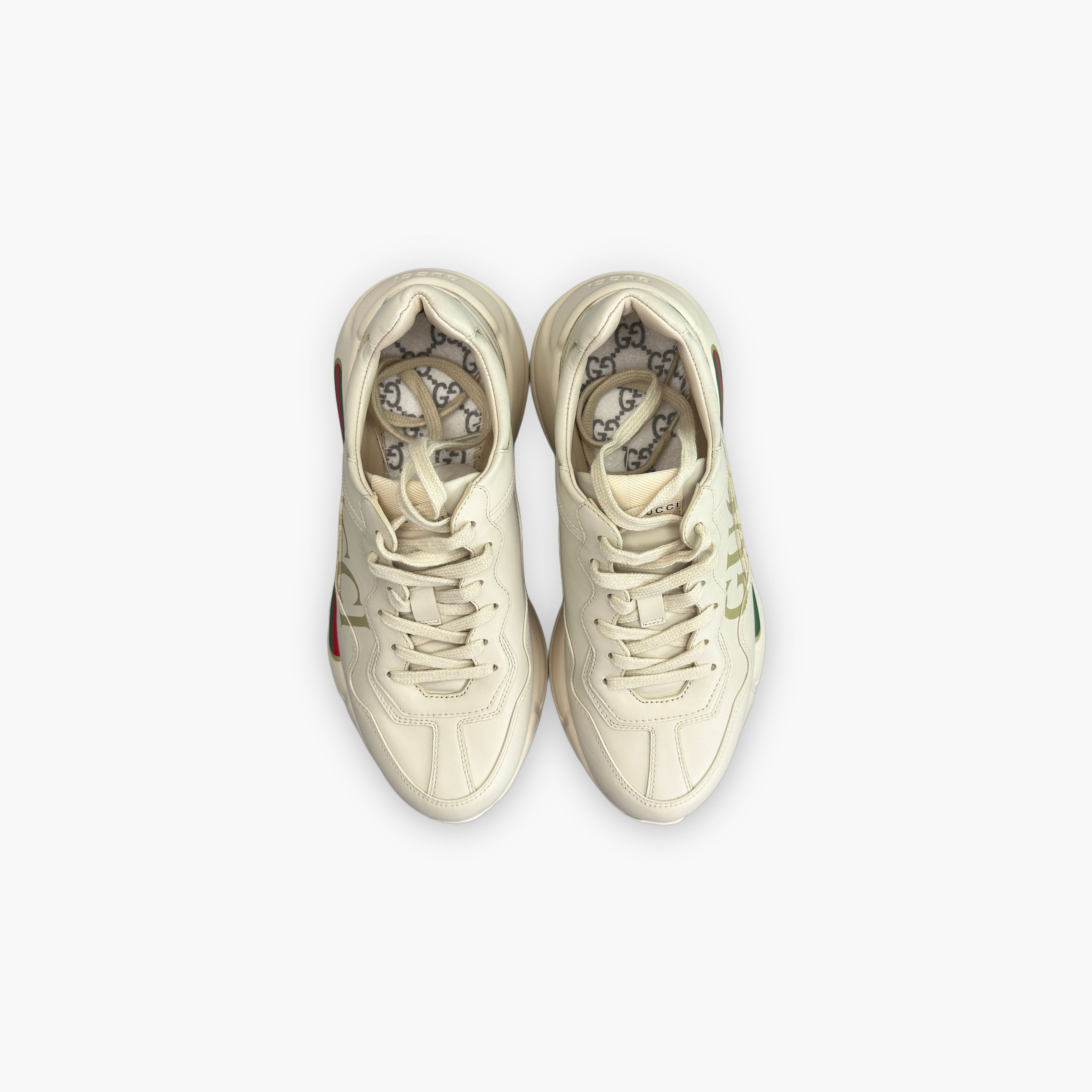 Gucci Gucci Rhyton Logo Sneakers Size 6 Size US 6 / EU 39 - 9 Thumbnail