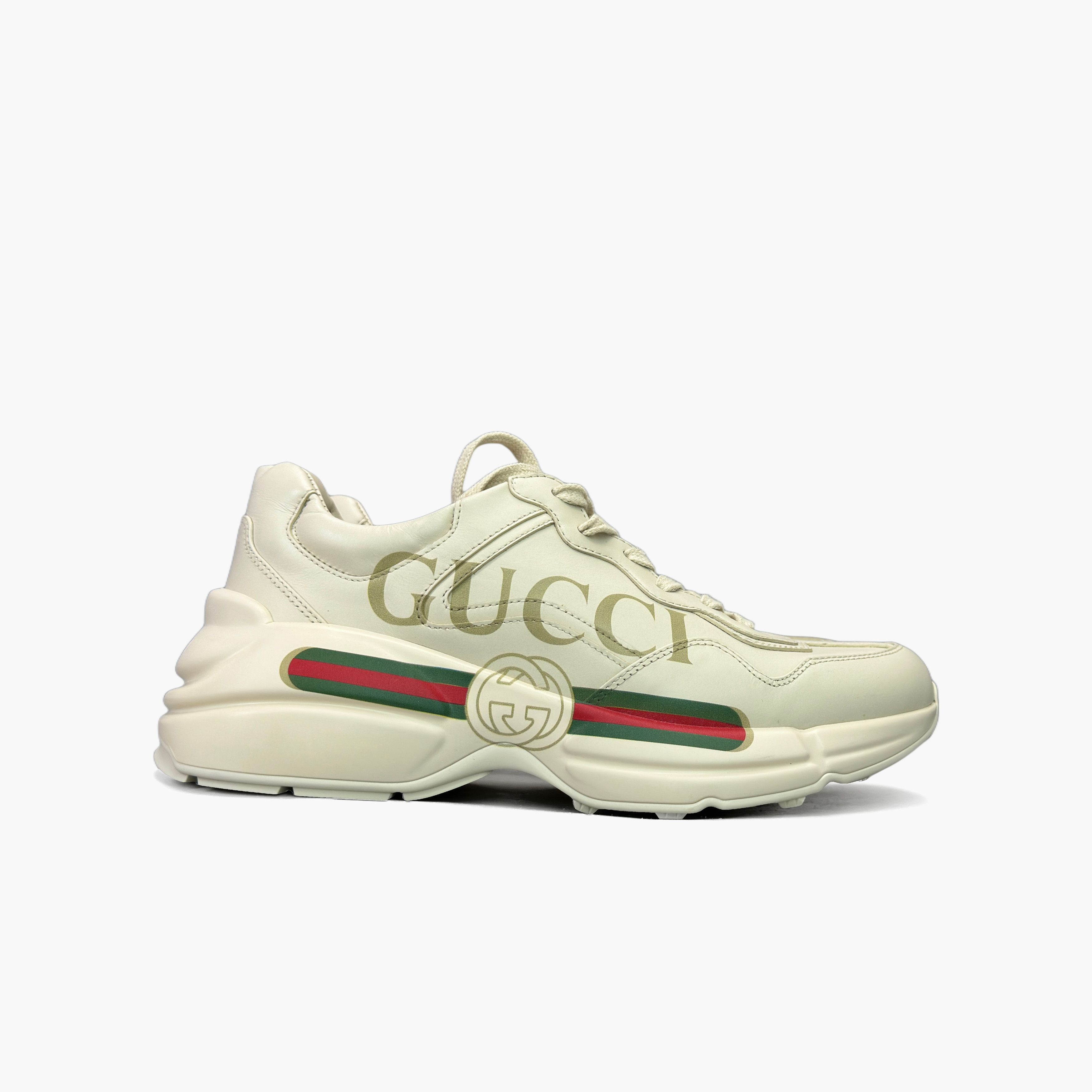 Gucci Gucci Rhyton Logo Sneakers Size 6 Size US 6 / EU 39 - 4 Thumbnail