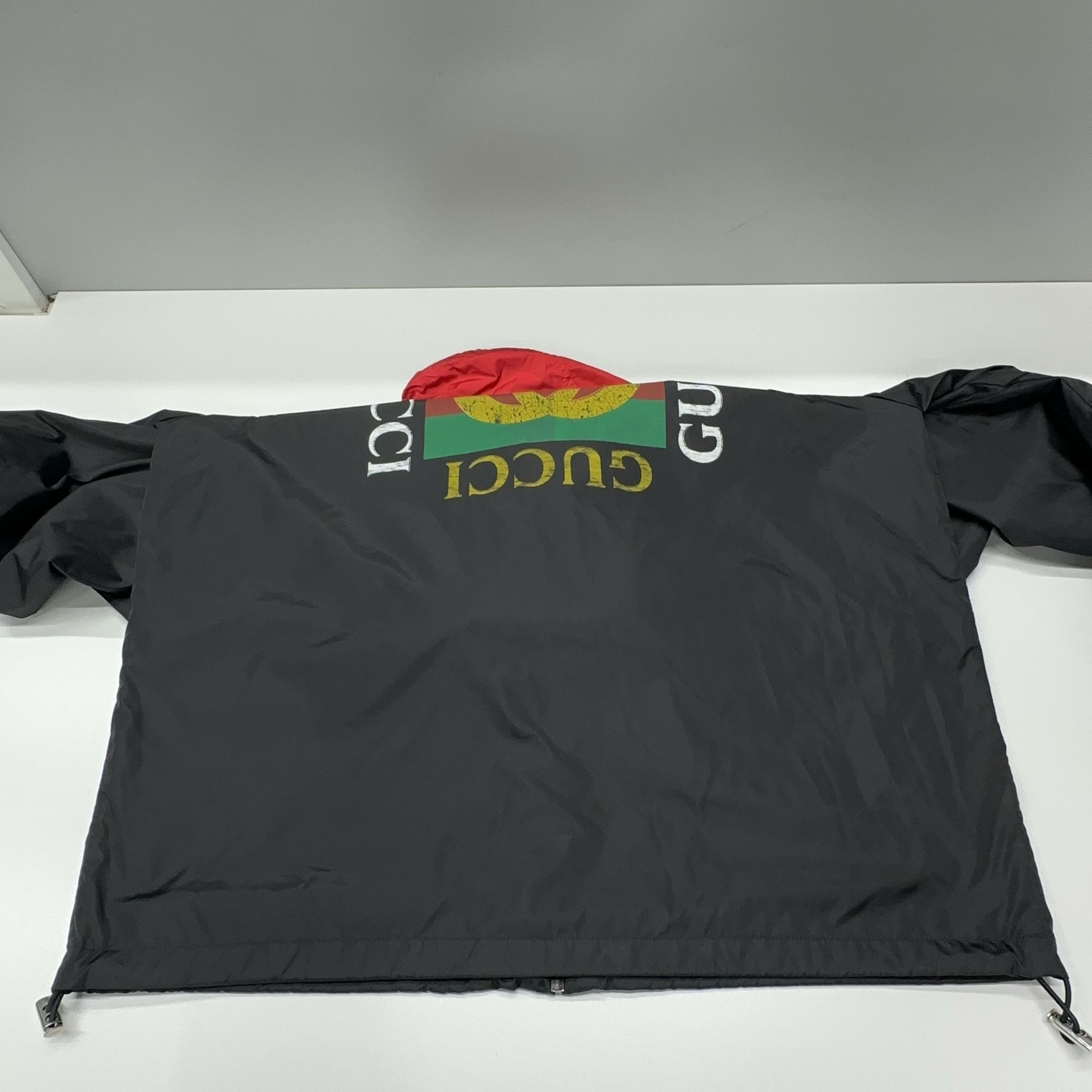 Gucci Gucci Logo Print Hooded Jacket Size 50 Size US M / EU 48-50 / 2 - 14 Thumbnail