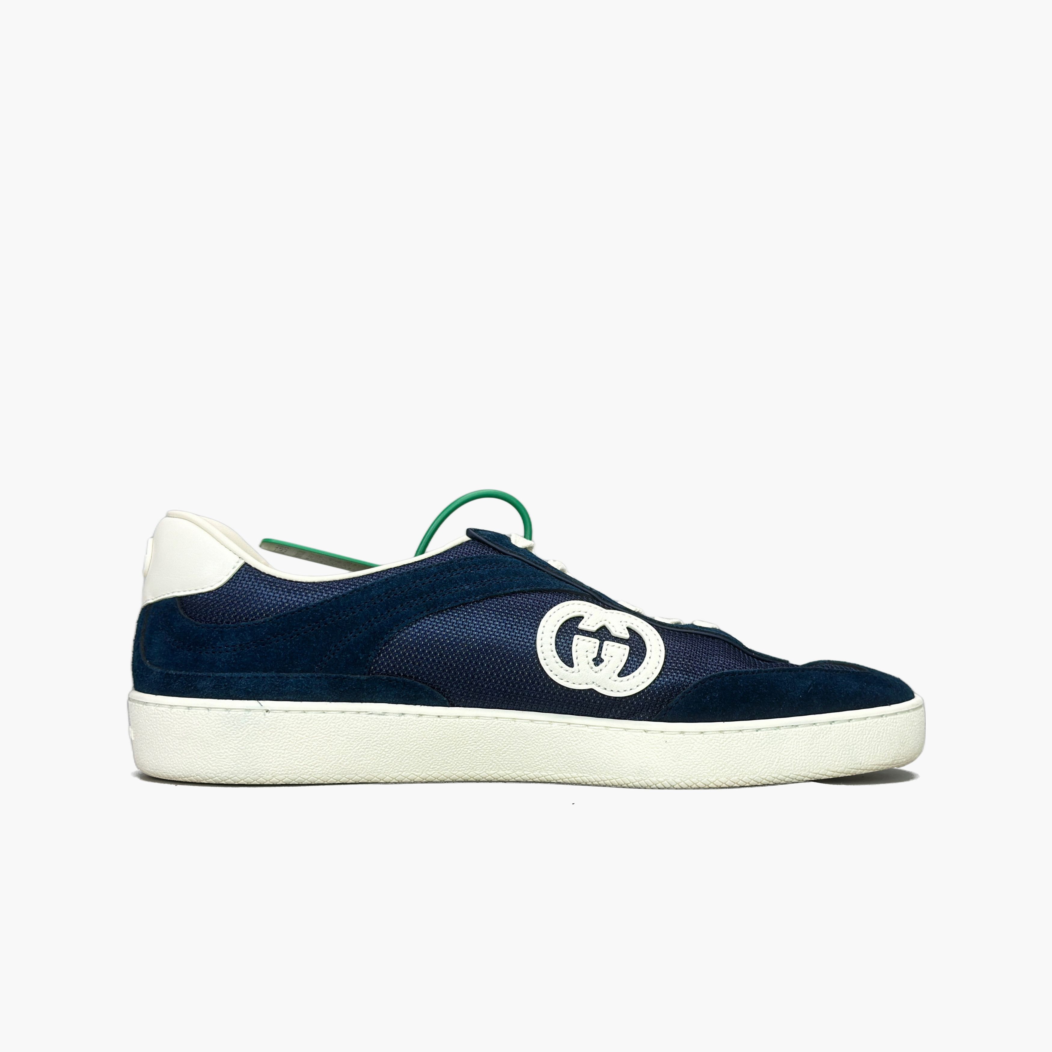 Gucci Gucci G75 Suede Low-Top Sneakers Size 9 Size US 9 / EU 42 - 2 Thumbnail