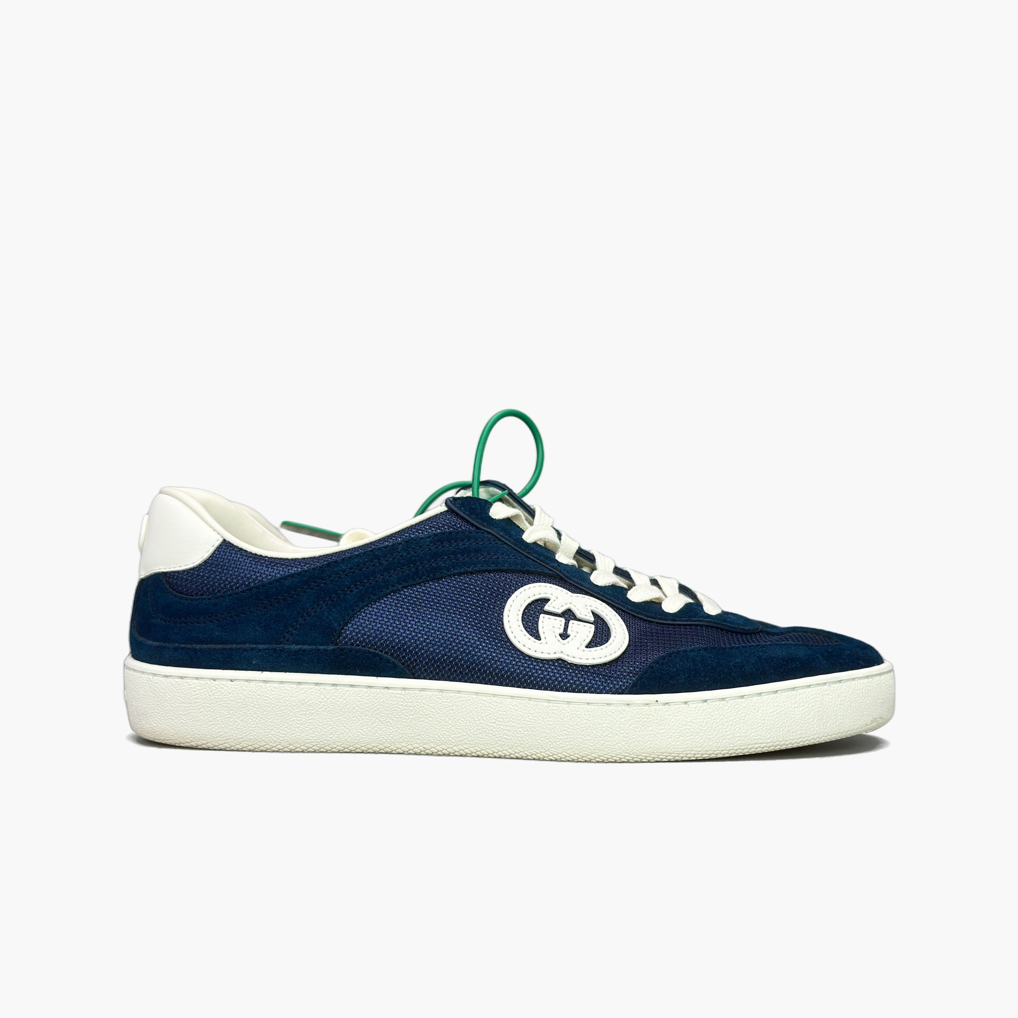 Gucci Gucci G75 Suede Low-Top Sneakers Size 9 Size US 9 / EU 42 - 4 Thumbnail