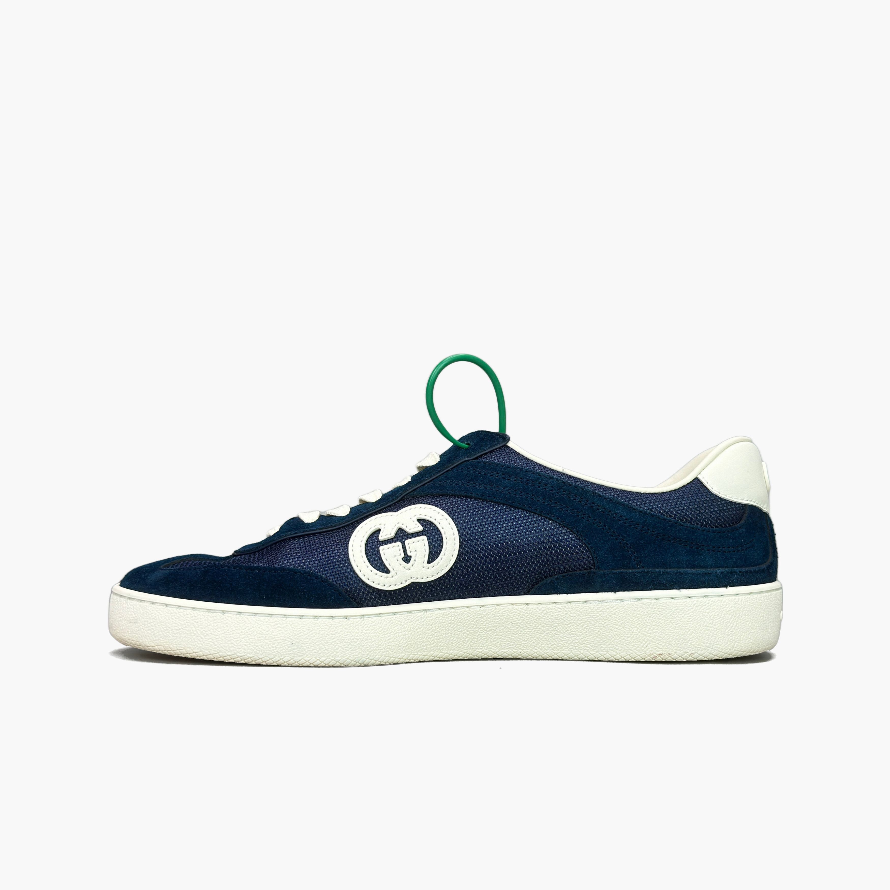 Gucci Gucci G75 Suede Low-Top Sneakers Size 9 Size US 9 / EU 42 - 3 Thumbnail