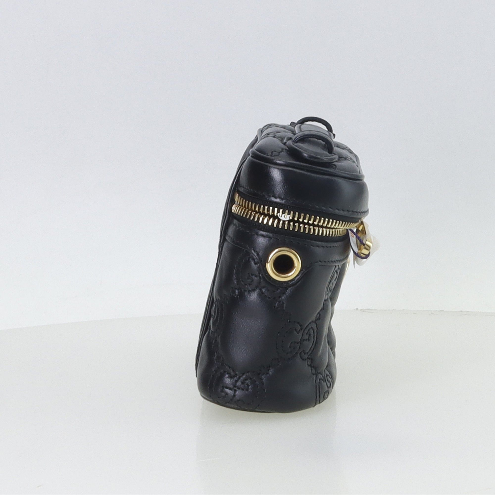 Gucci Gucci GG Matelassé Leather Mini Vanity Case ONE SIZE Size ONE SIZE - 4 Thumbnail