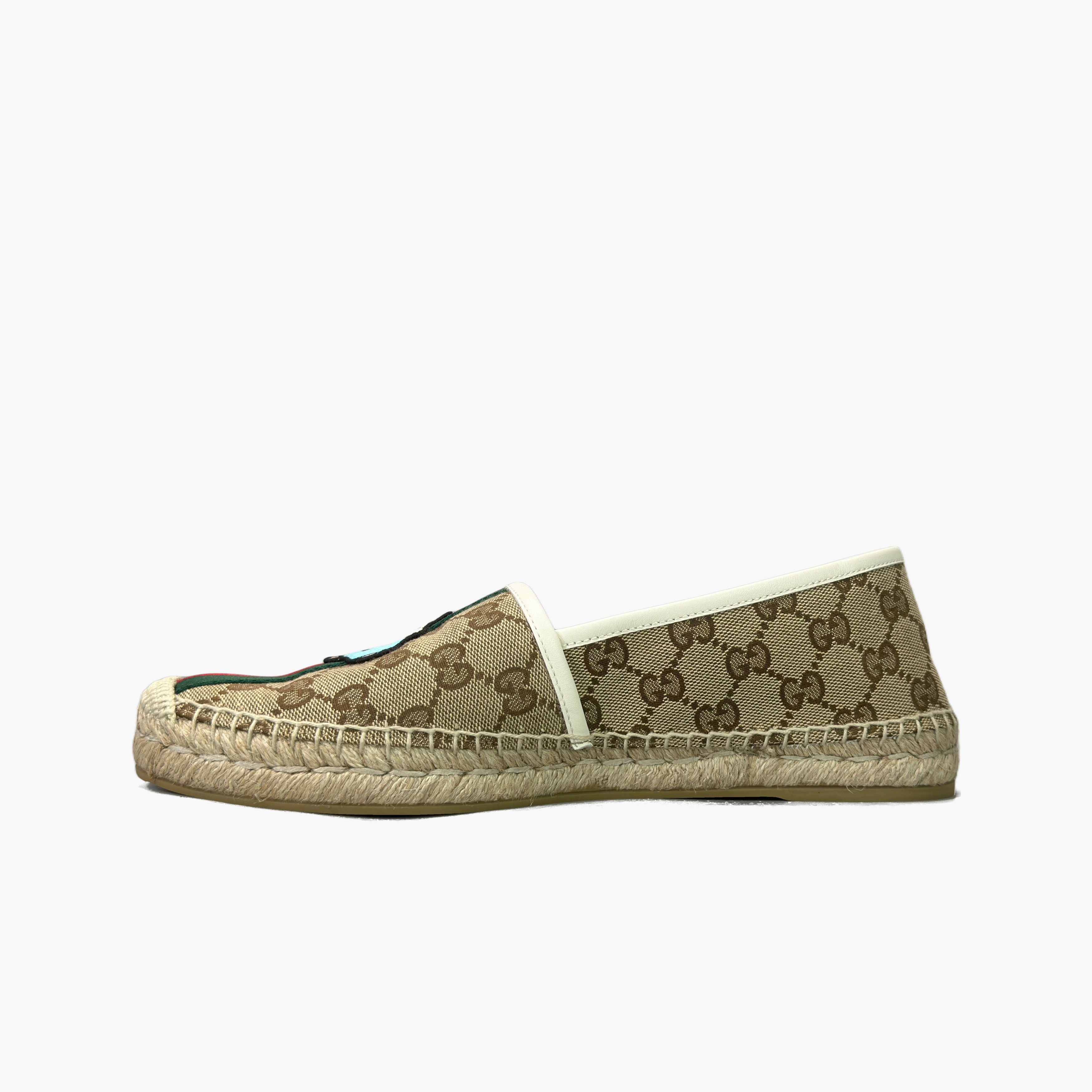 Gucci Gucci GG Supreme Embroidered Espadrilles Size 41 Size US 8 / EU 41 - 3 Thumbnail