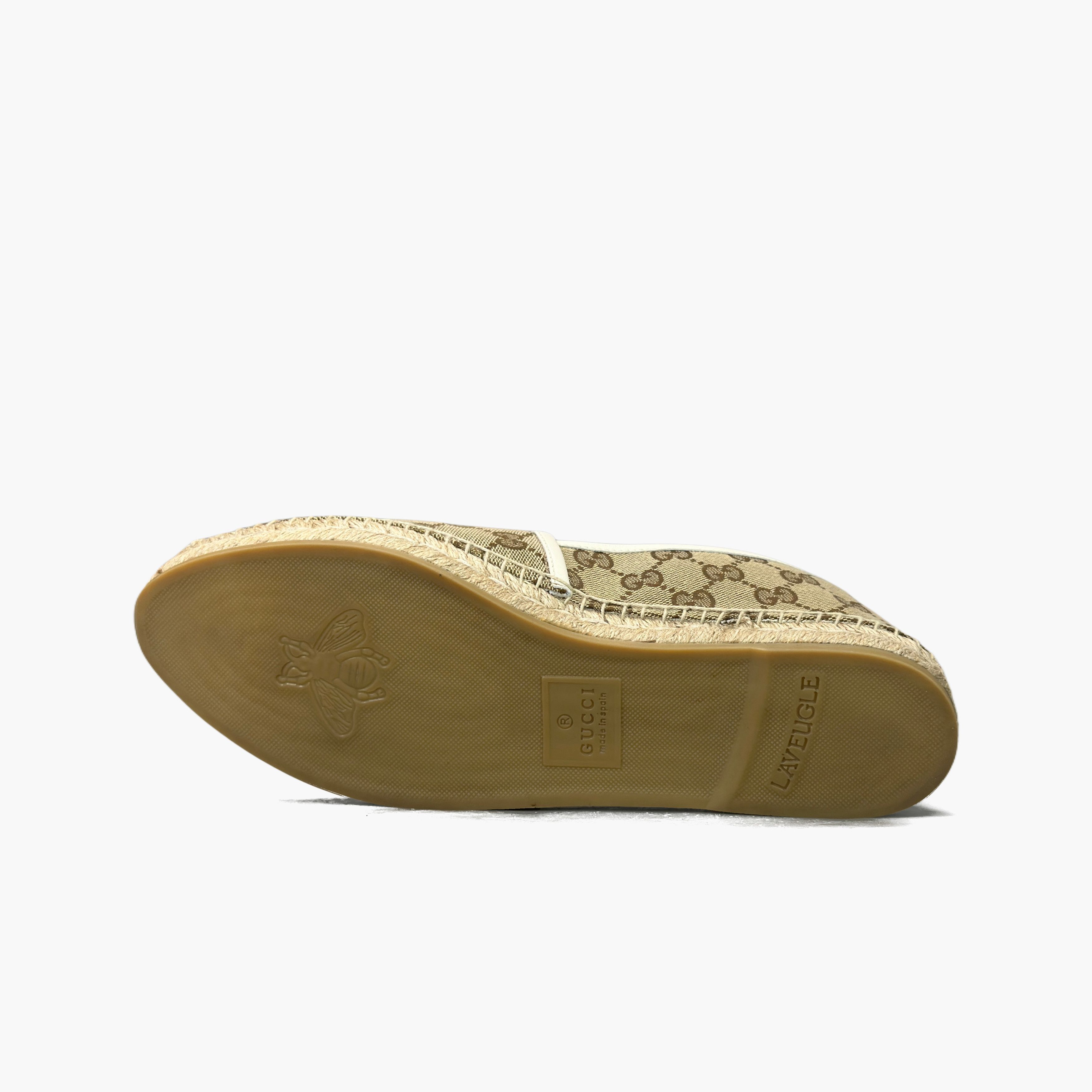 Gucci Gucci GG Supreme Embroidered Espadrilles Size 41 Size US 8 / EU 41 - 8 Thumbnail