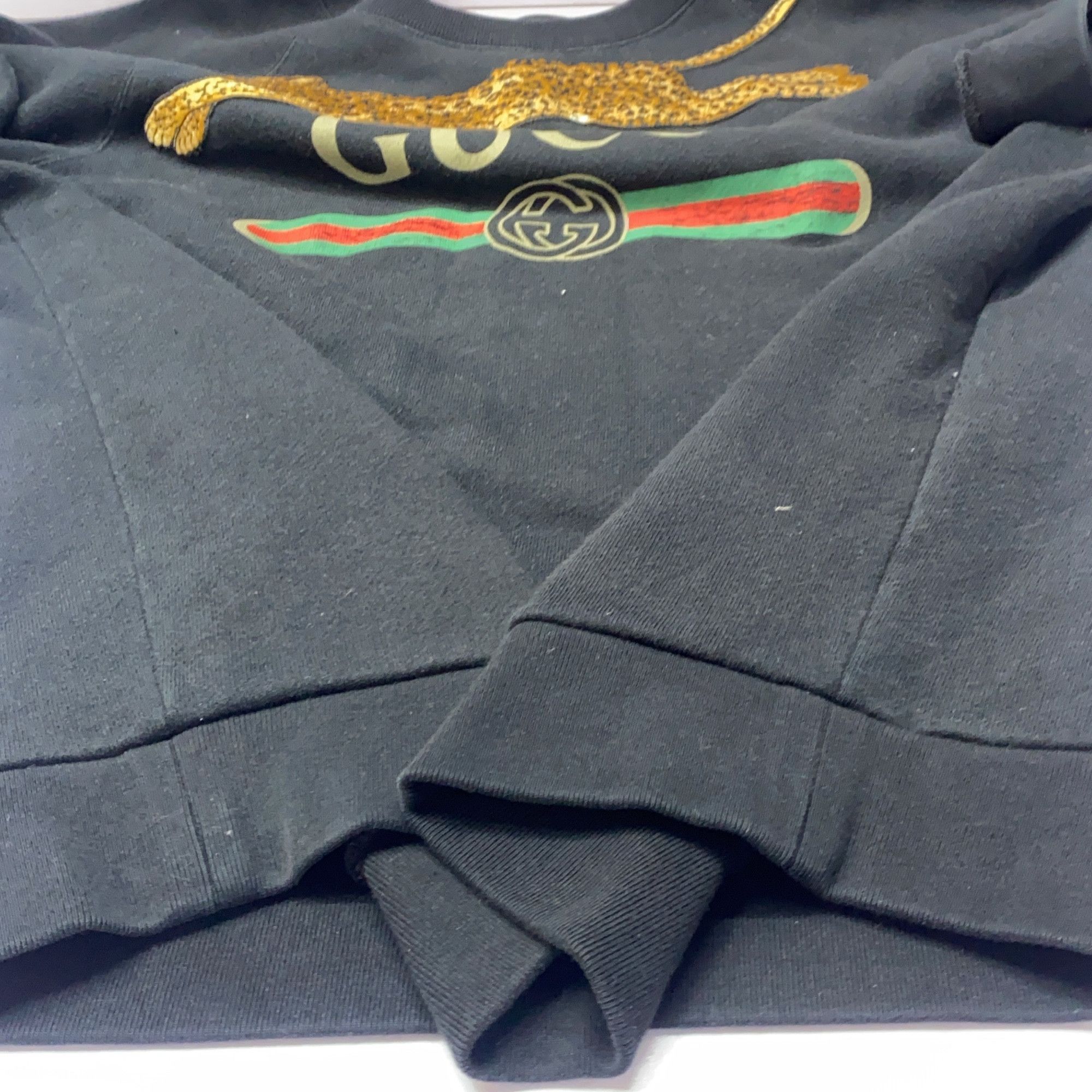 Gucci Gucci Panther Logo Sweatshirt Size S Size US S / EU 44-46 / 1 - 17 Thumbnail