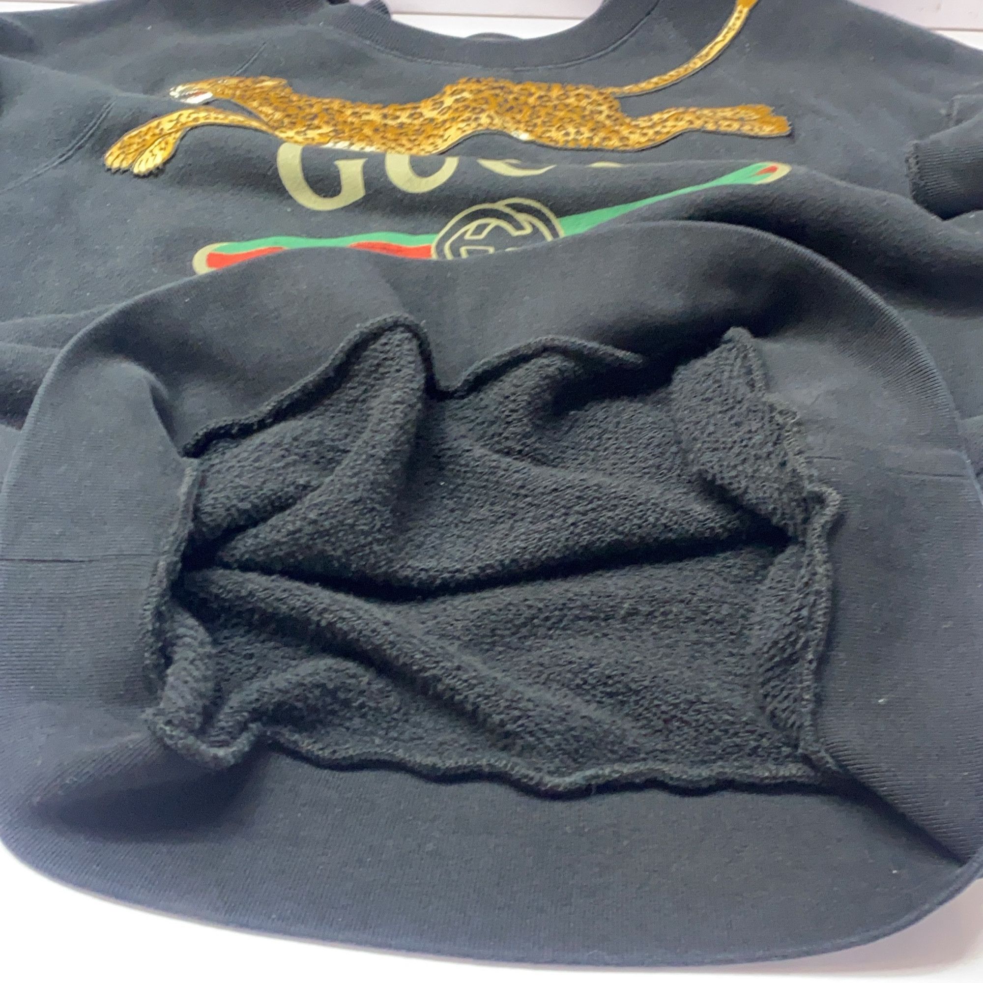 Gucci Gucci Panther Logo Sweatshirt Size S Size US S / EU 44-46 / 1 - 18 Thumbnail
