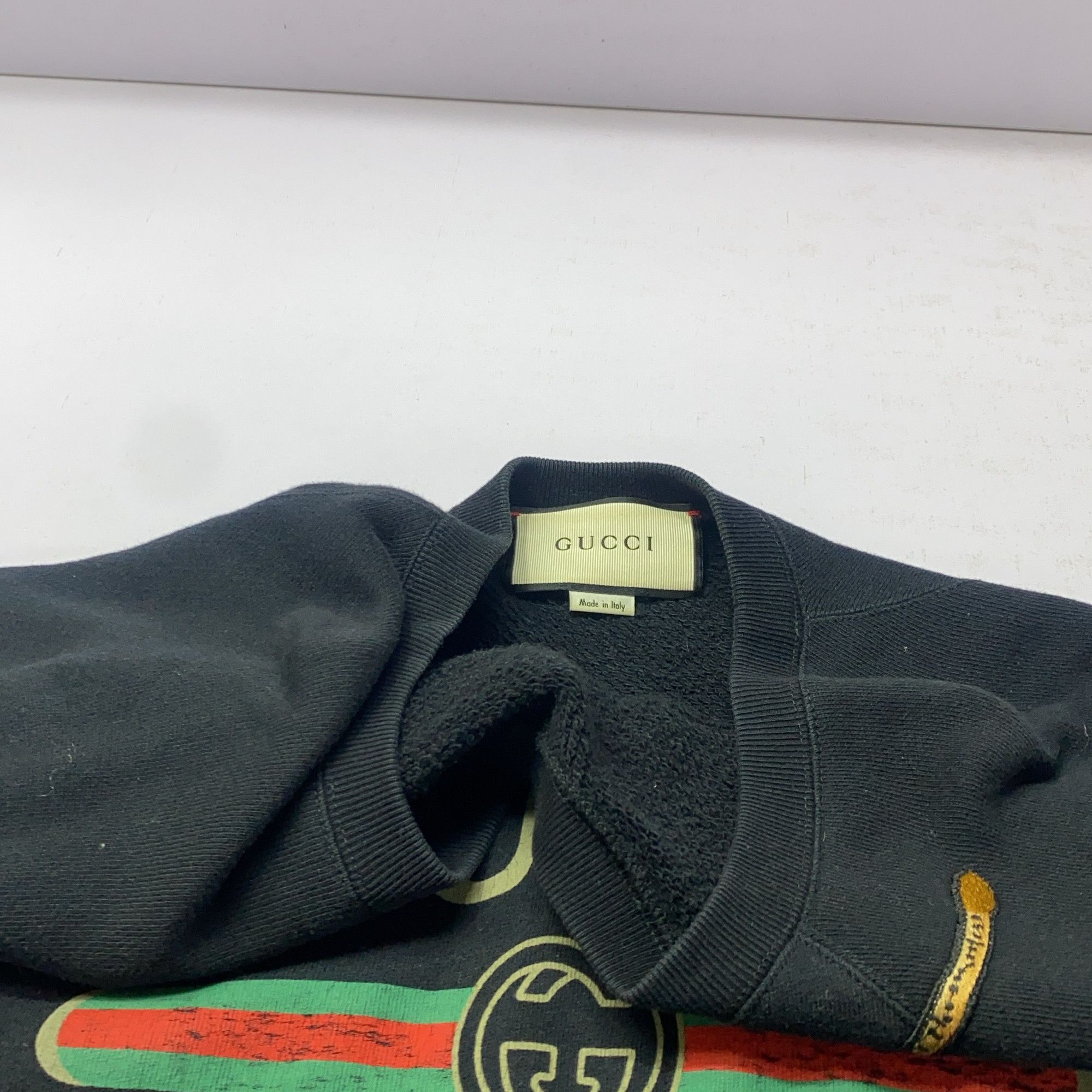Gucci Gucci Panther Logo Sweatshirt Size S Size US S / EU 44-46 / 1 - 12 Thumbnail