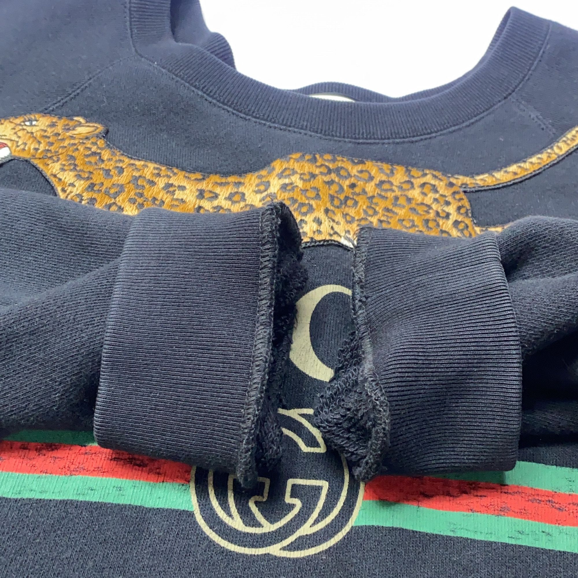 Gucci Gucci Panther Logo Sweatshirt Size S Size US S / EU 44-46 / 1 - 16 Thumbnail