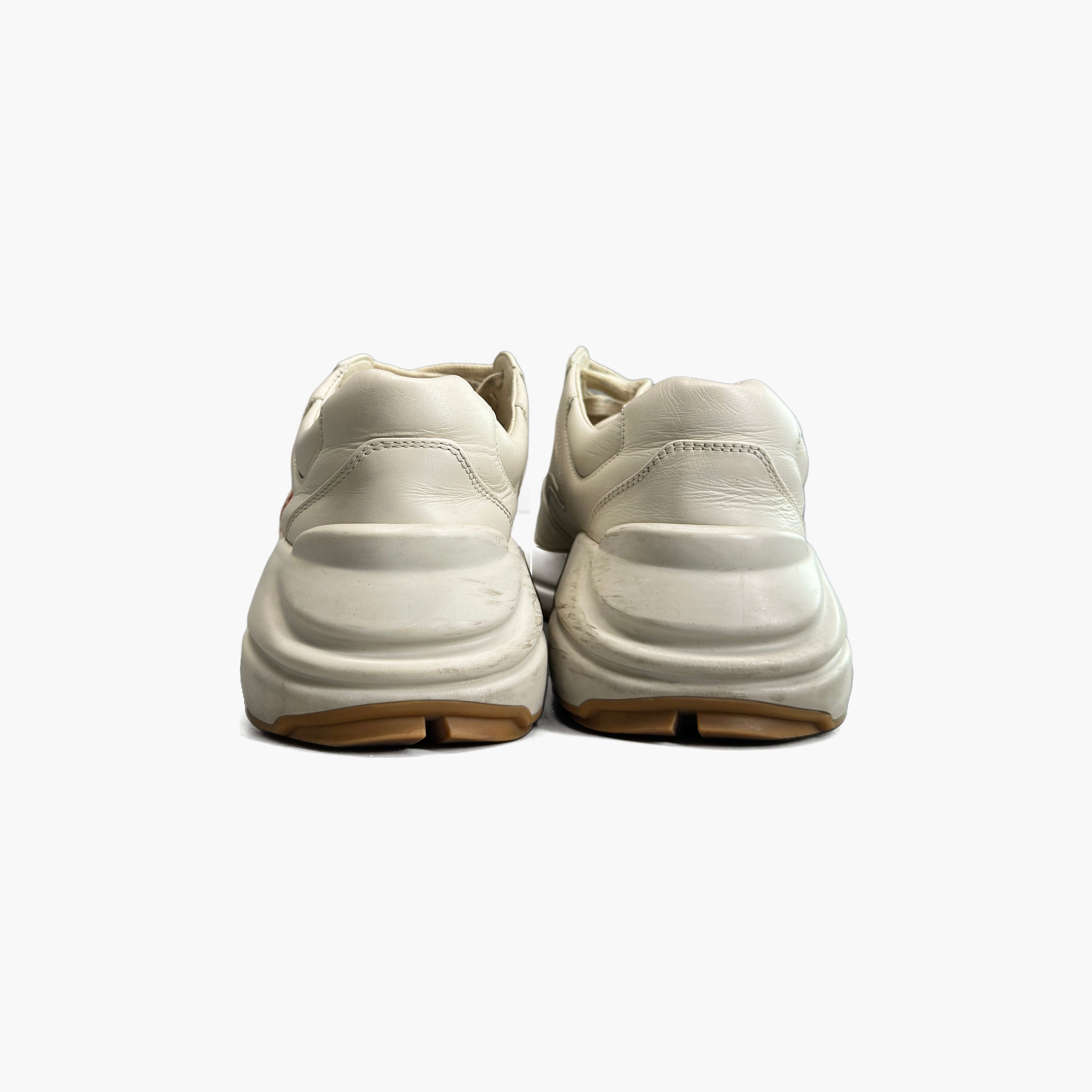 Gucci Gucci Heart Print Rhyton Sneakers Size 37.5 Size US 7.5 / IT 37.5 - 6 Thumbnail
