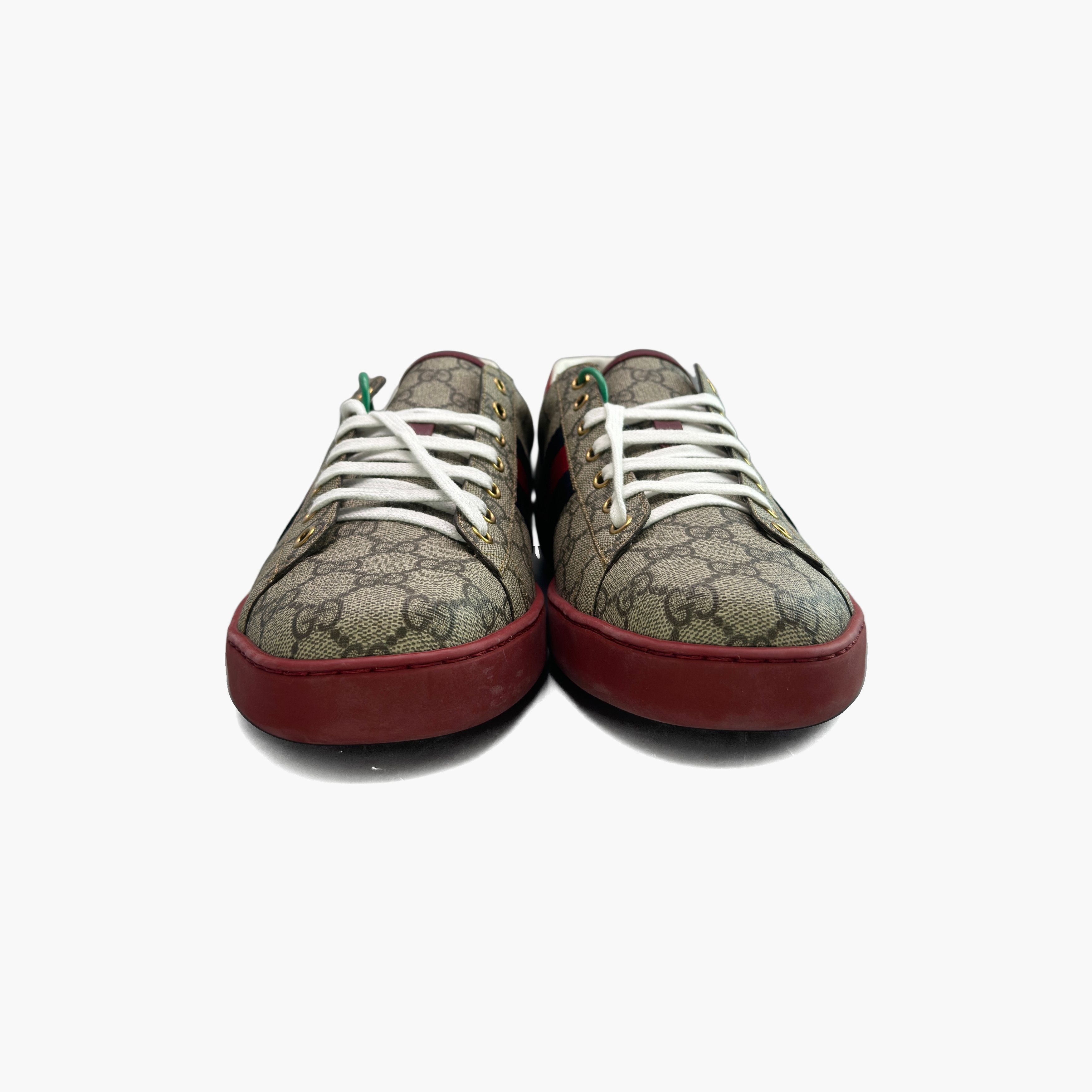 Gucci Gucci GG Supreme Ace Low-Top Sneakers Size 10 Size US 14 / EU 47 - 5 Thumbnail