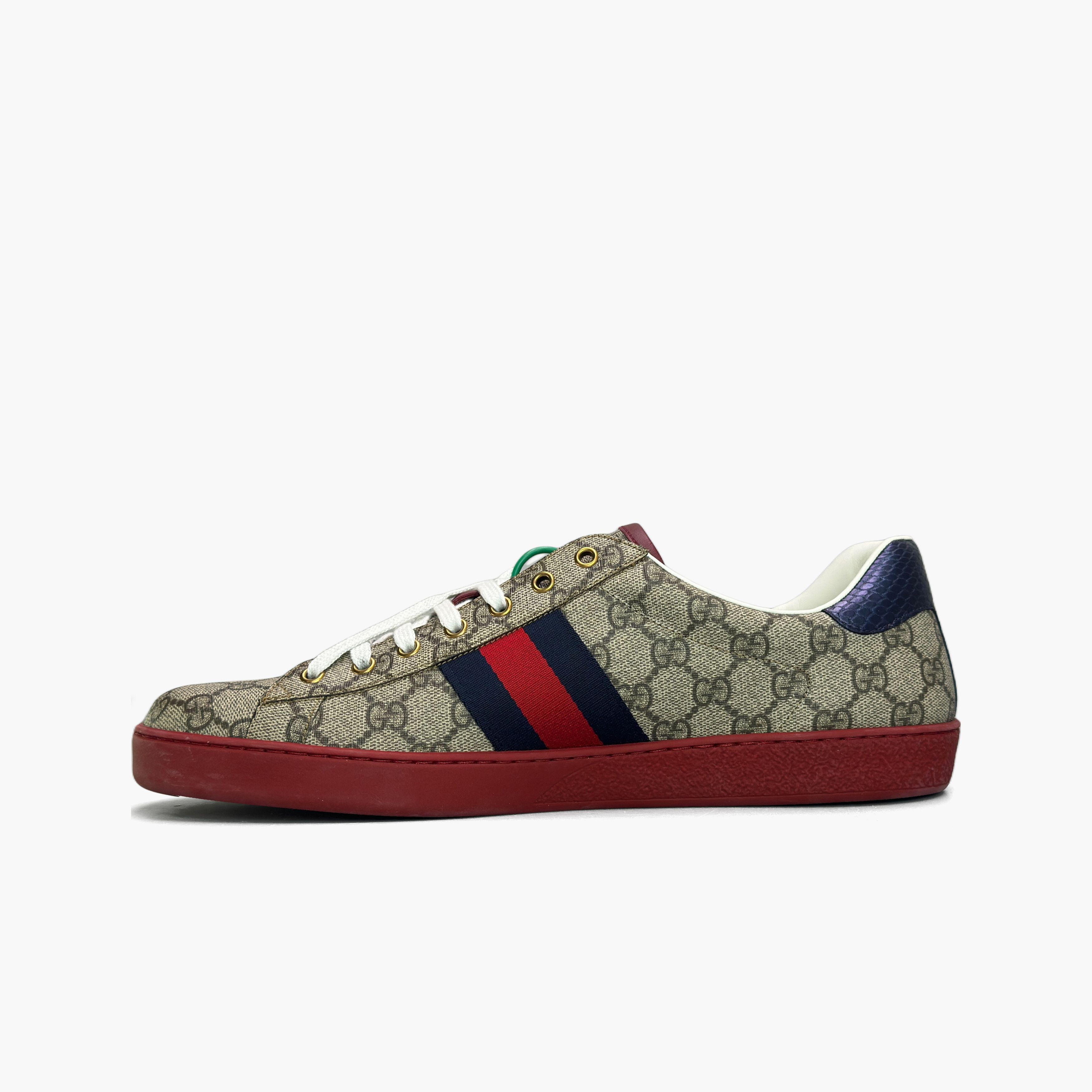 Gucci Gucci GG Supreme Ace Low-Top Sneakers Size 10 Size US 14 / EU 47 - 3 Thumbnail