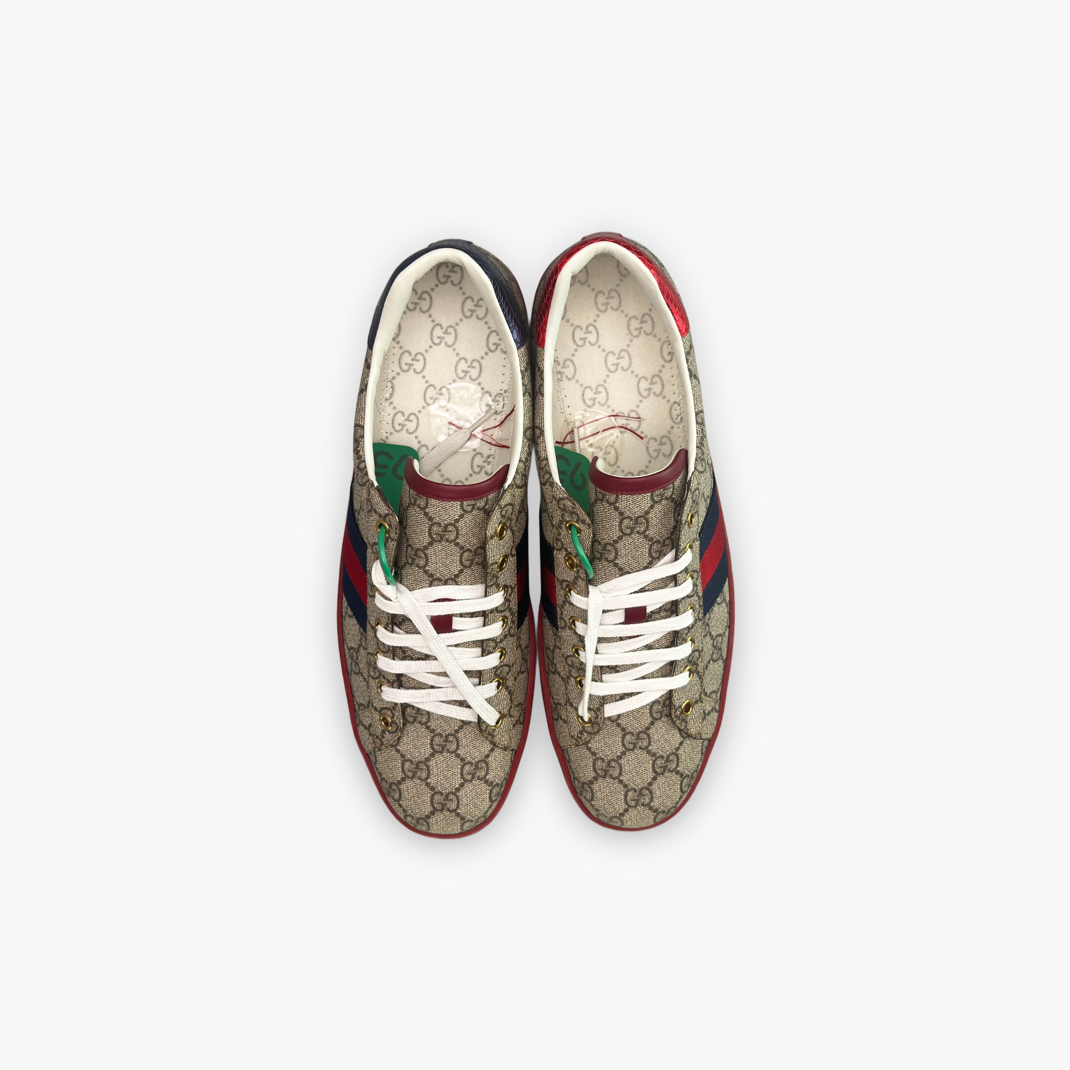 Gucci Gucci GG Supreme Ace Low-Top Sneakers Size 10 Size US 14 / EU 47 - 9 Thumbnail