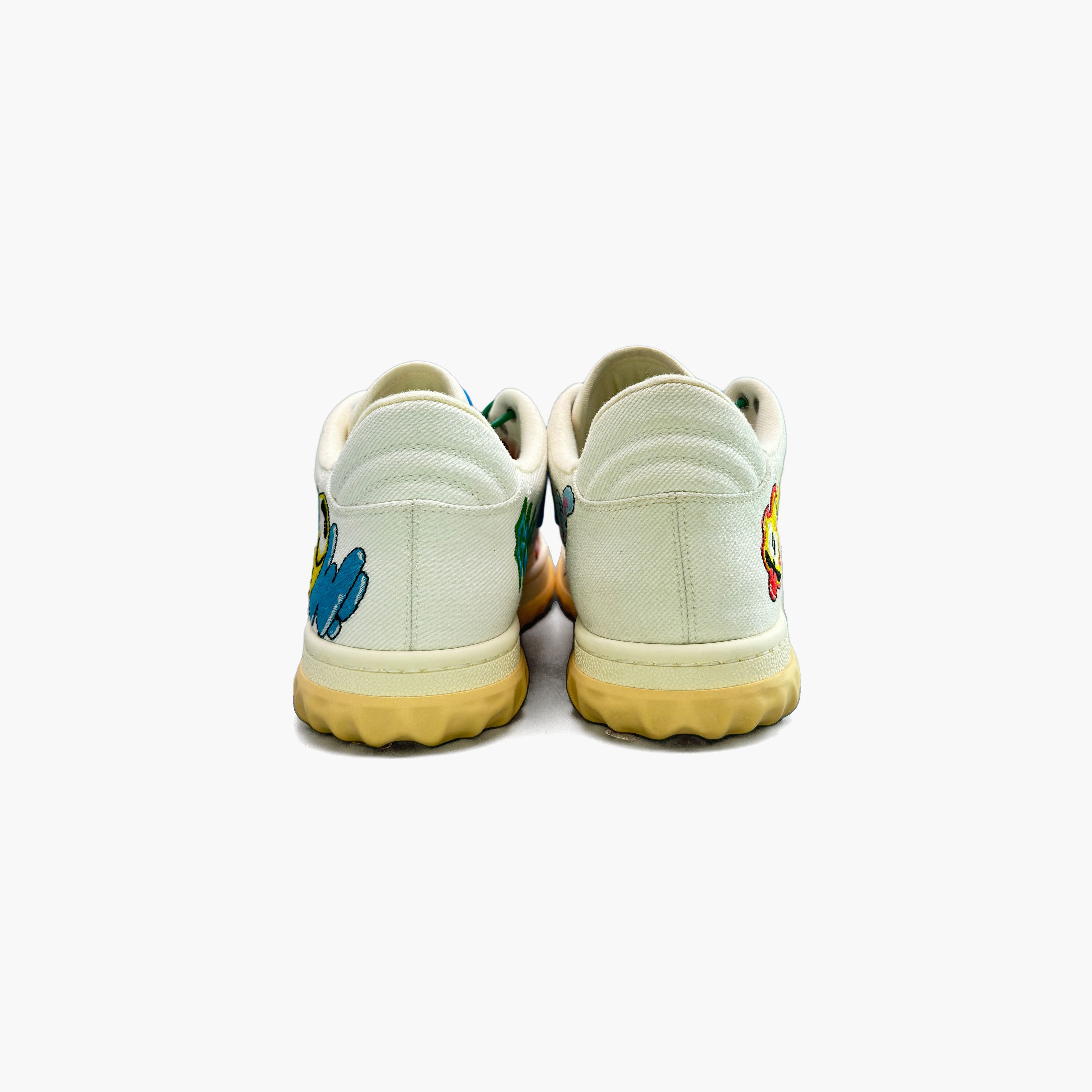 Gucci Gucci MAC80 Embroidered Low-Top Sneakers Size 37 Size US 7 / IT 37 - 6 Thumbnail