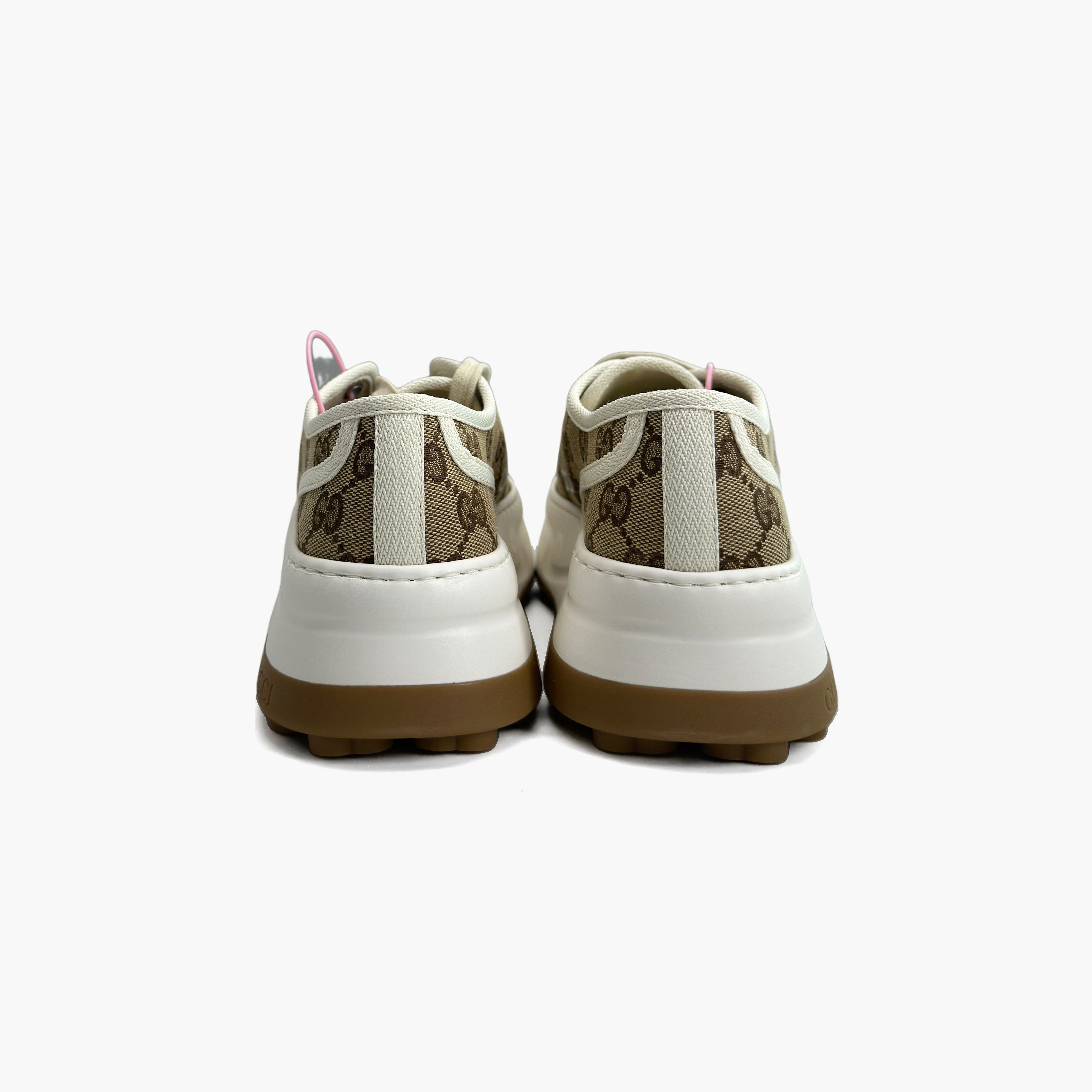 Gucci Gucci GG Canvas Low-Top Sneakers Size 37 Size US 7 / IT 37 - 6 Thumbnail