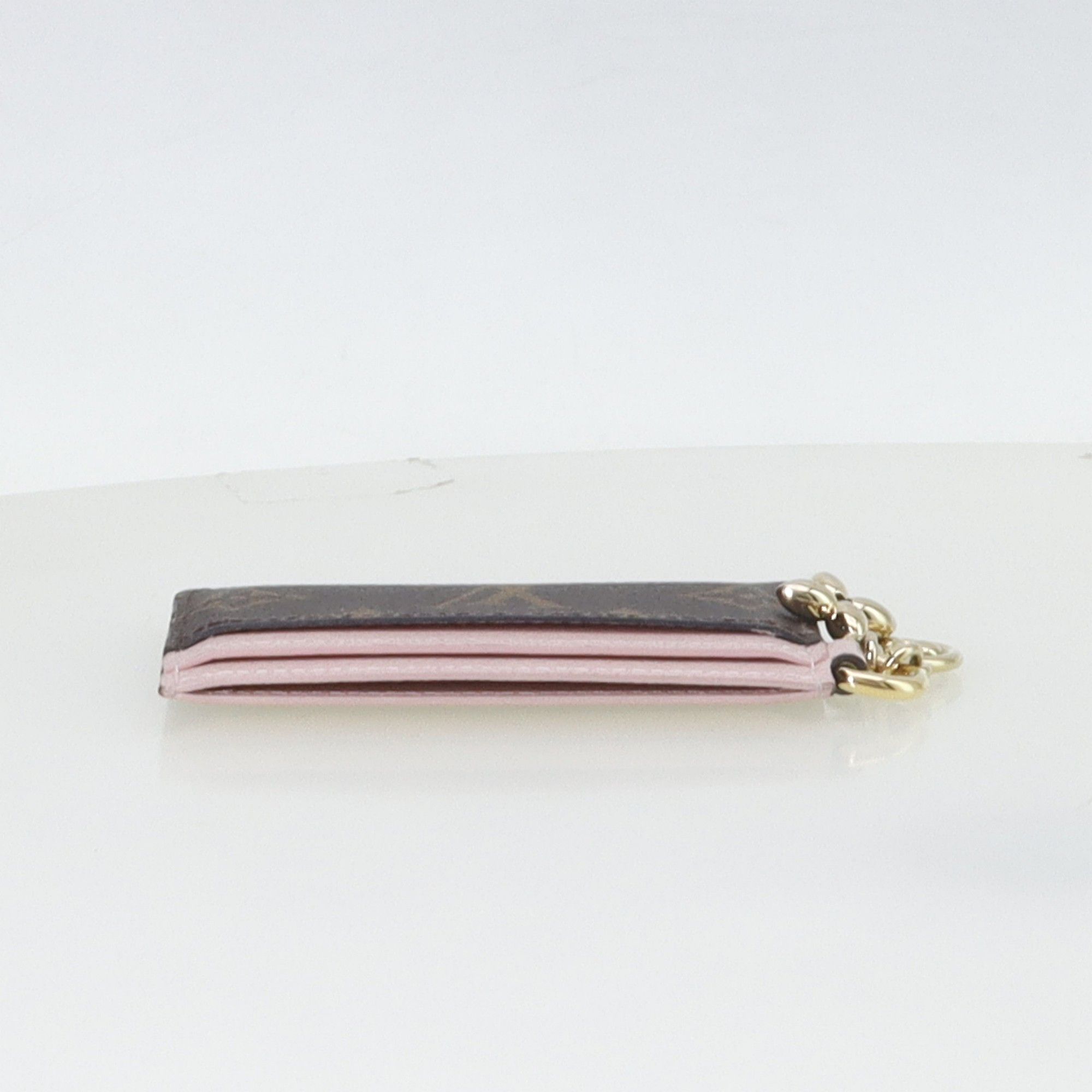 Louis Vuitton Louis Vuitton Monogram Pink Card Holder ONE SIZE Size ONE SIZE - 5 Thumbnail