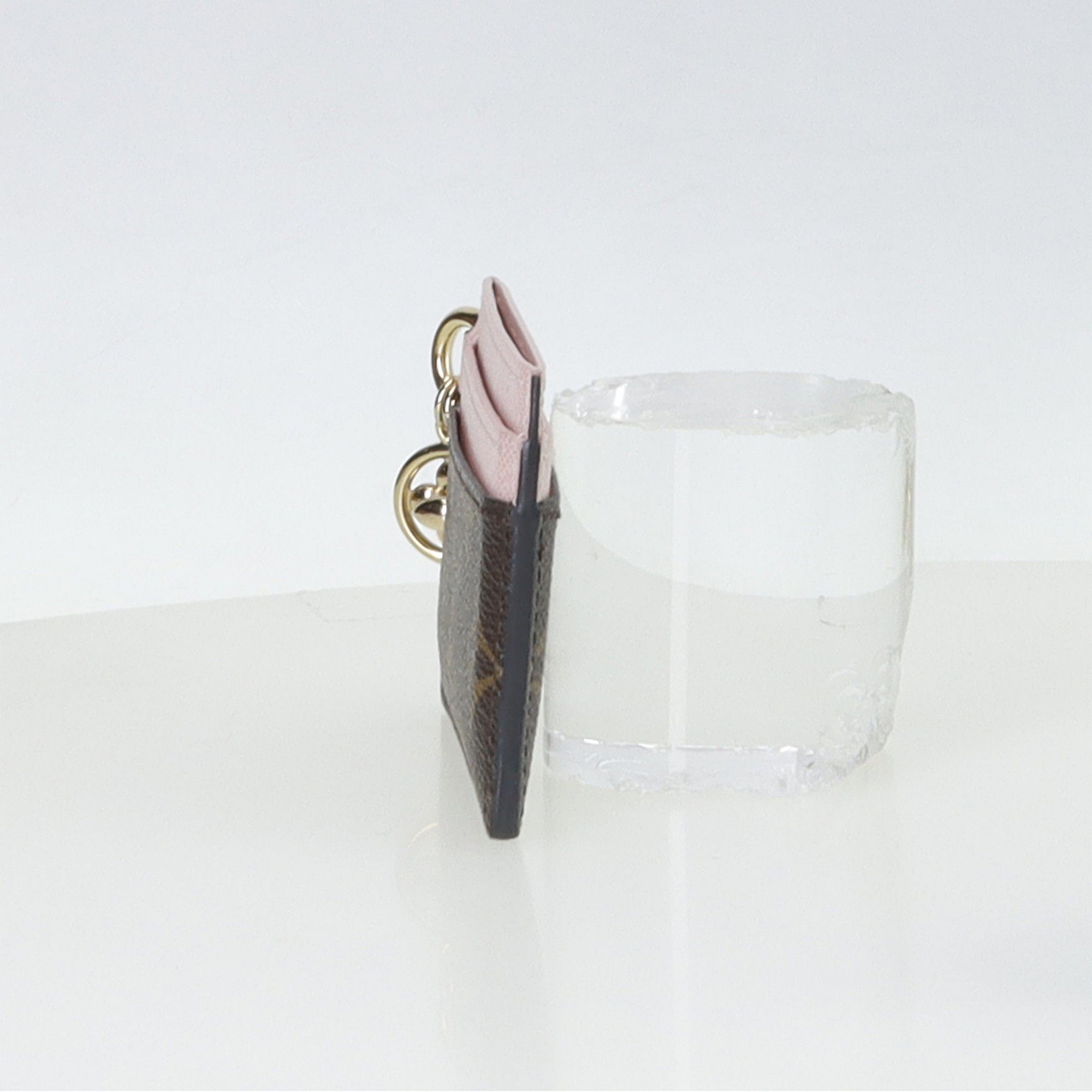 Louis Vuitton Louis Vuitton Monogram Pink Card Holder ONE SIZE Size ONE SIZE - 2 Thumbnail