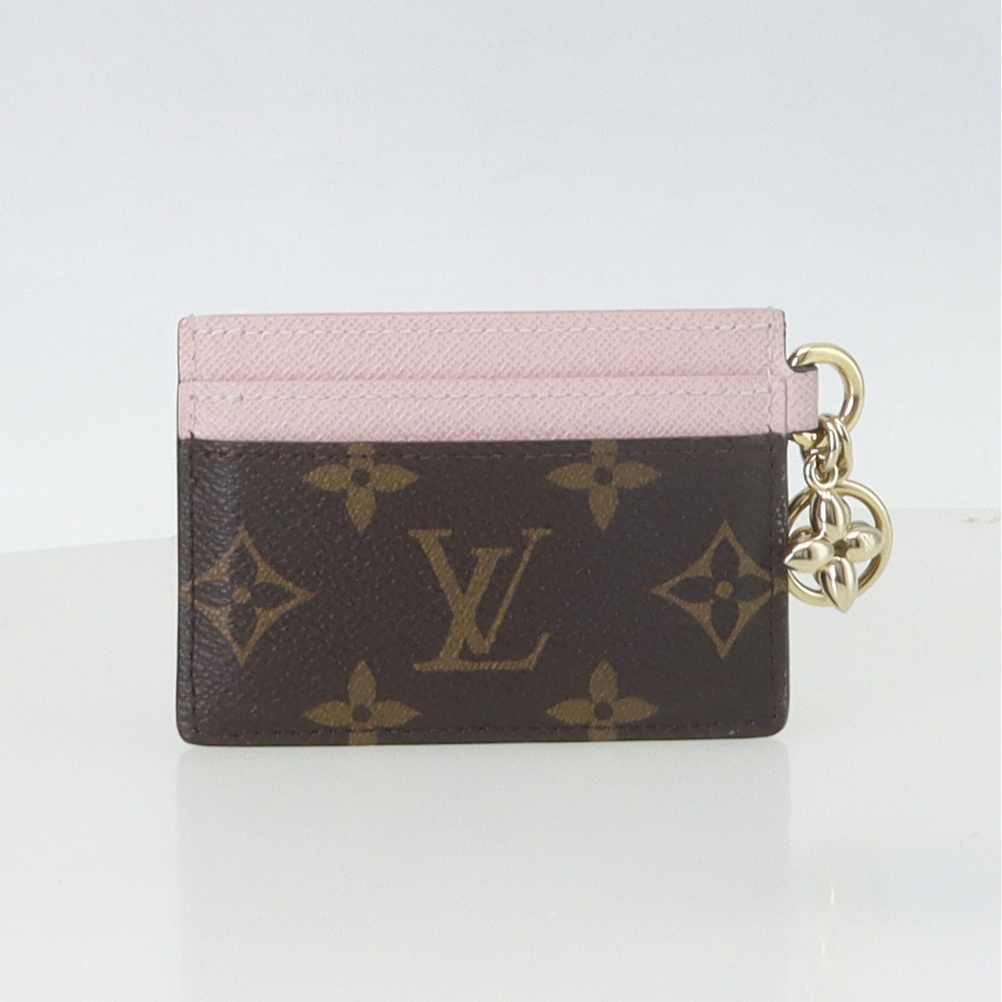 Louis Vuitton Louis Vuitton Monogram Pink Card Holder ONE SIZE Size ONE SIZE - 3 Thumbnail