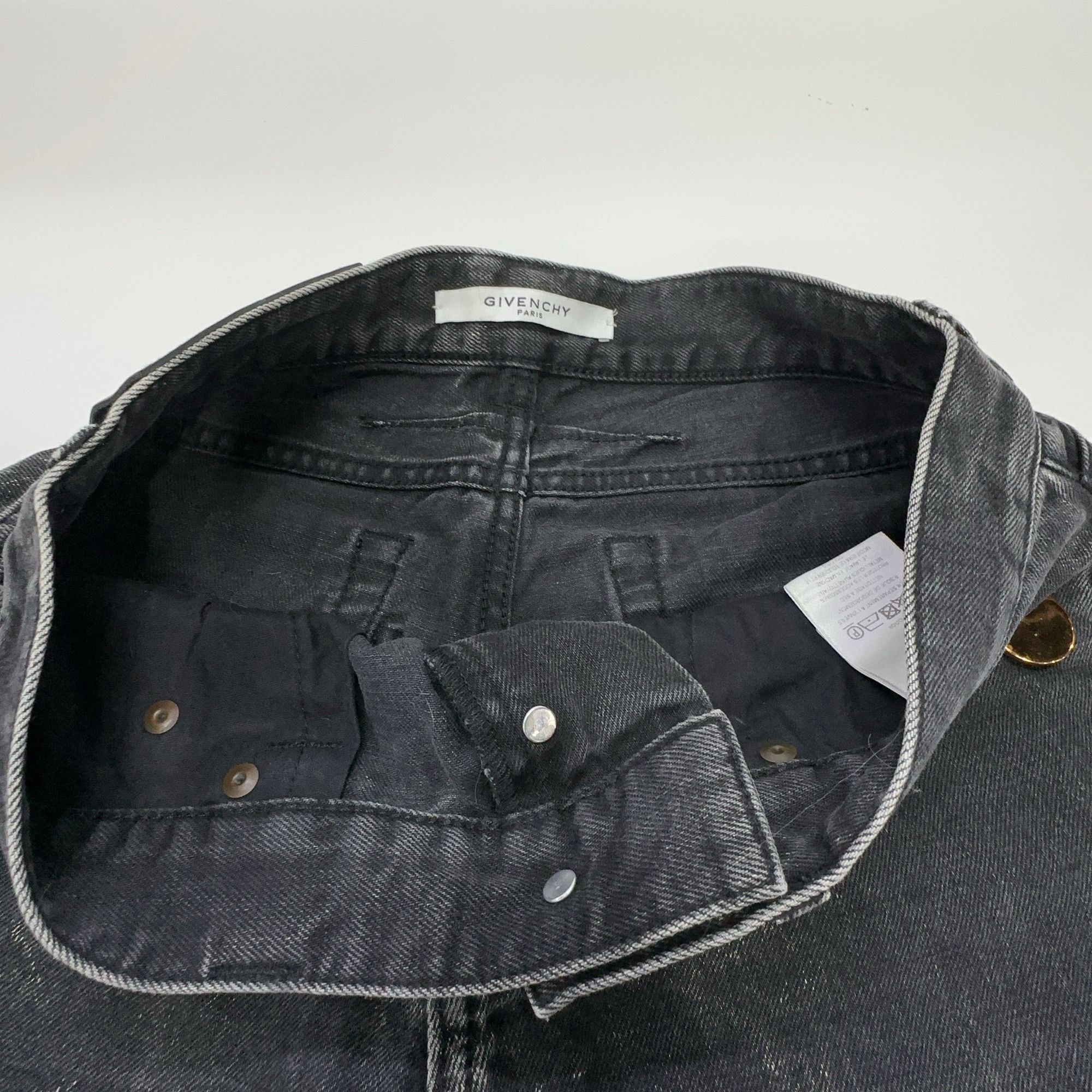 Givenchy Givenchy Washed Denim Jeans Size 29 Size US 29 - 5 Thumbnail