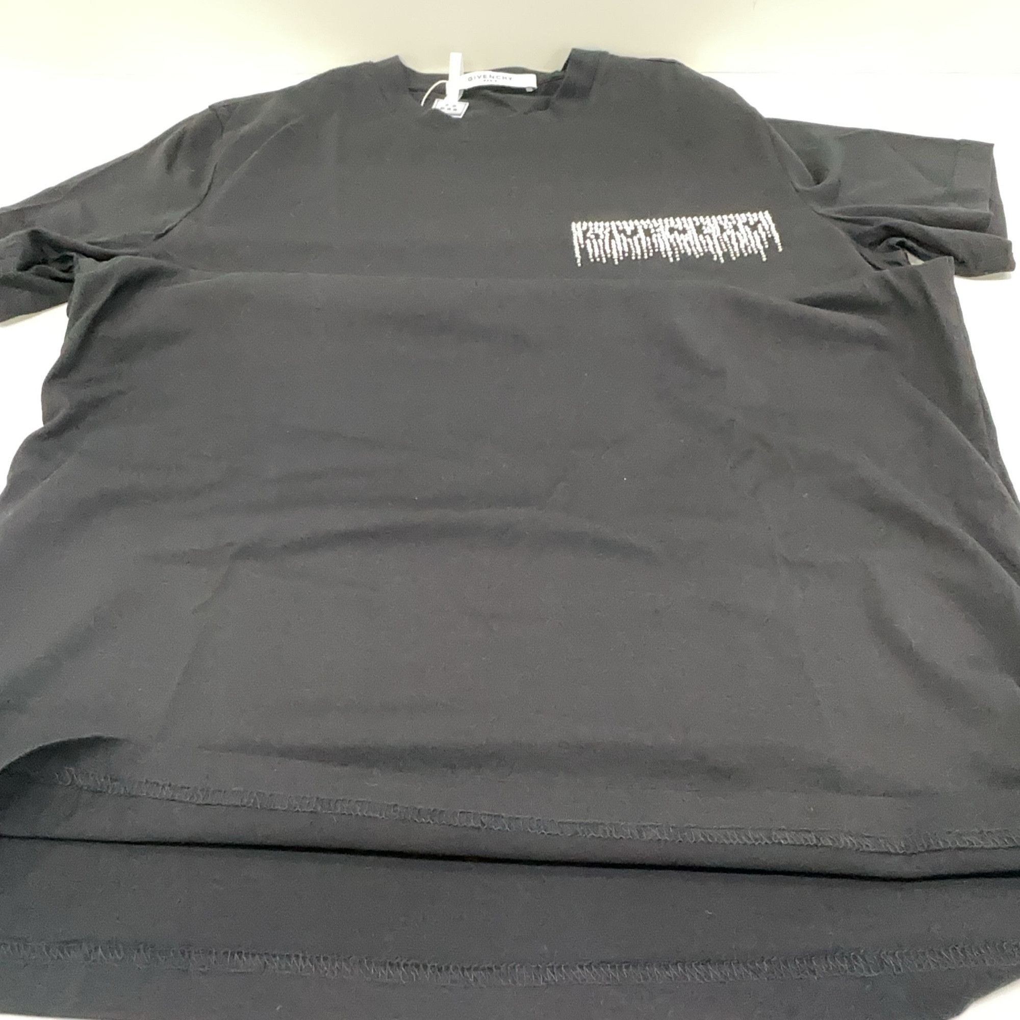 Givenchy Givenchy Rhinestone Logo T-Shirt Size S Size US S / EU 44-46 / 1 - 6 Thumbnail