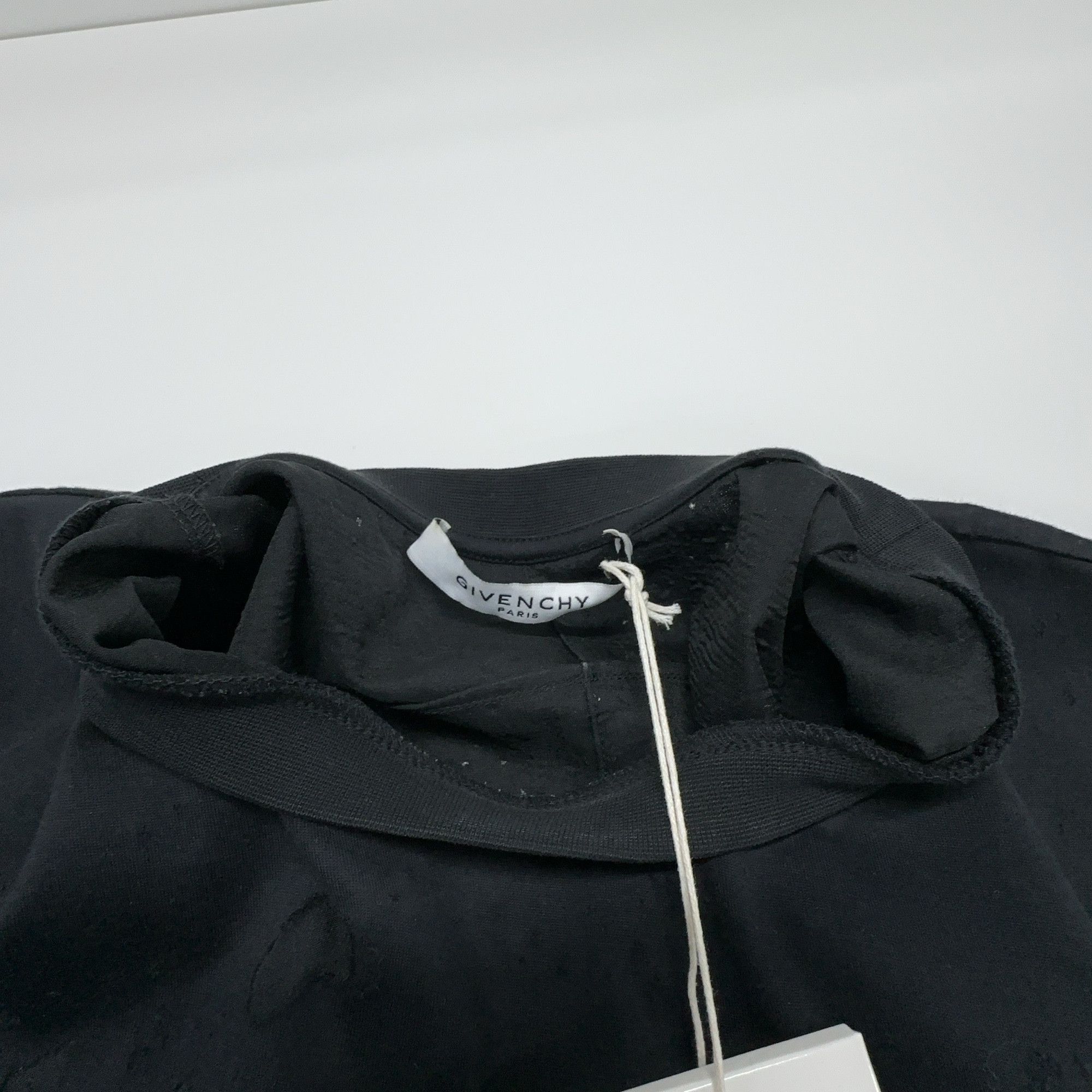 Givenchy Givenchy Distressed Logo T-Shirt Size XXS Size US XXS / EU 40 - 6 Thumbnail