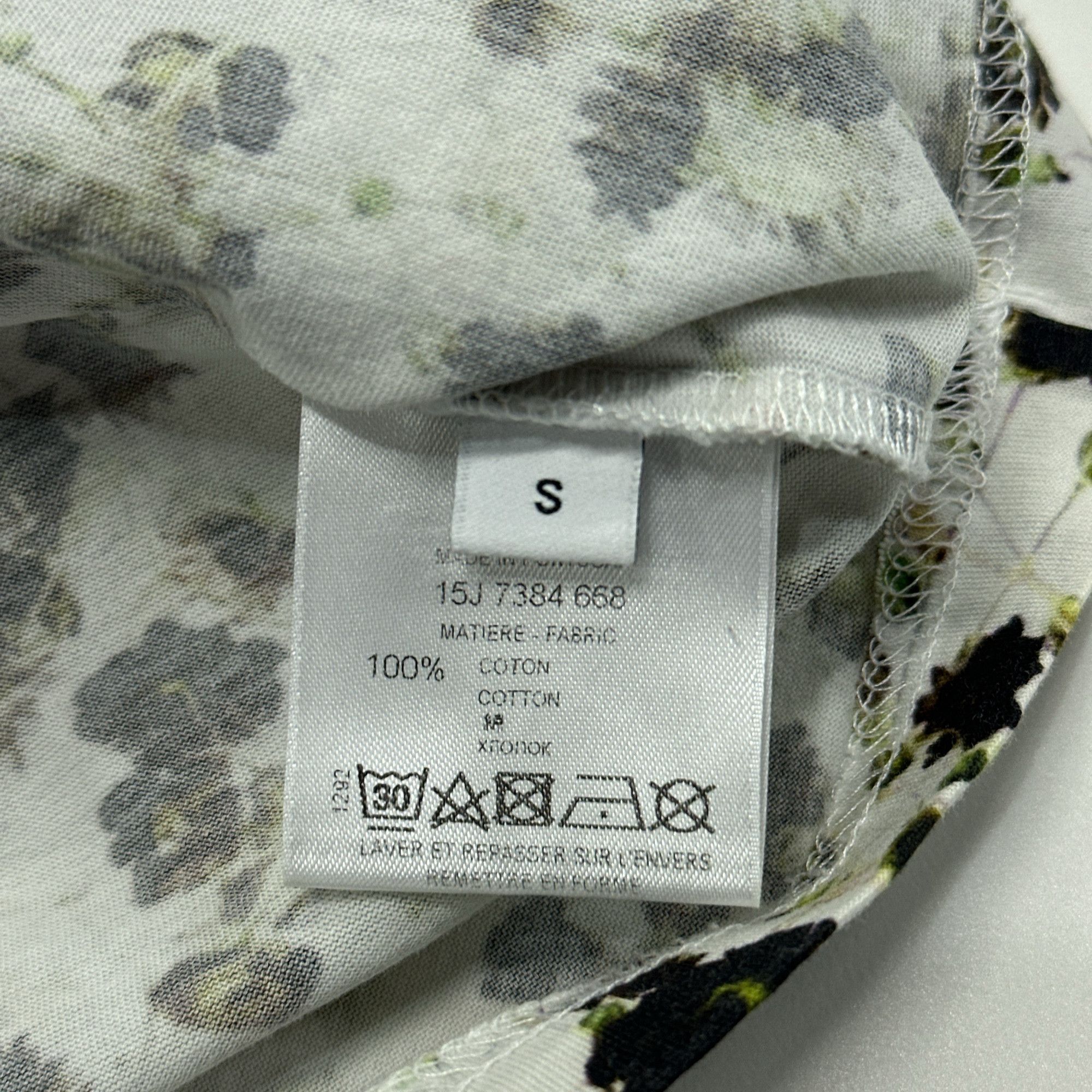 Givenchy Givenchy Floral Print T-Shirt Size S Size US S / EU 44-46 / 1 - 3 Thumbnail
