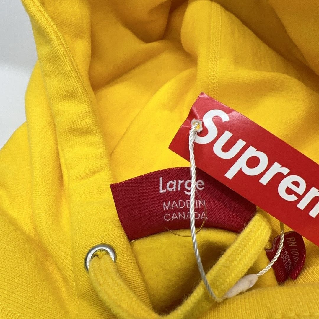 Supreme Supreme Bandana Box Logo Hooded Sweatshirt Yellow Size L Size US L / EU 52-54 / 3 - 4 Thumbnail