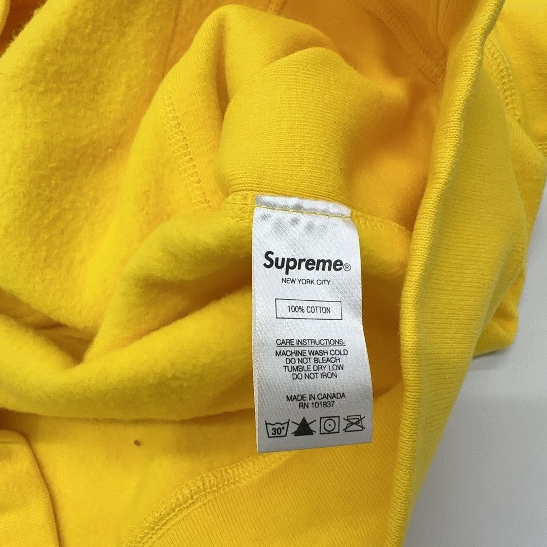 Supreme Supreme Bandana Box Logo Hooded Sweatshirt Yellow Size L Size US L / EU 52-54 / 3 - 5 Thumbnail
