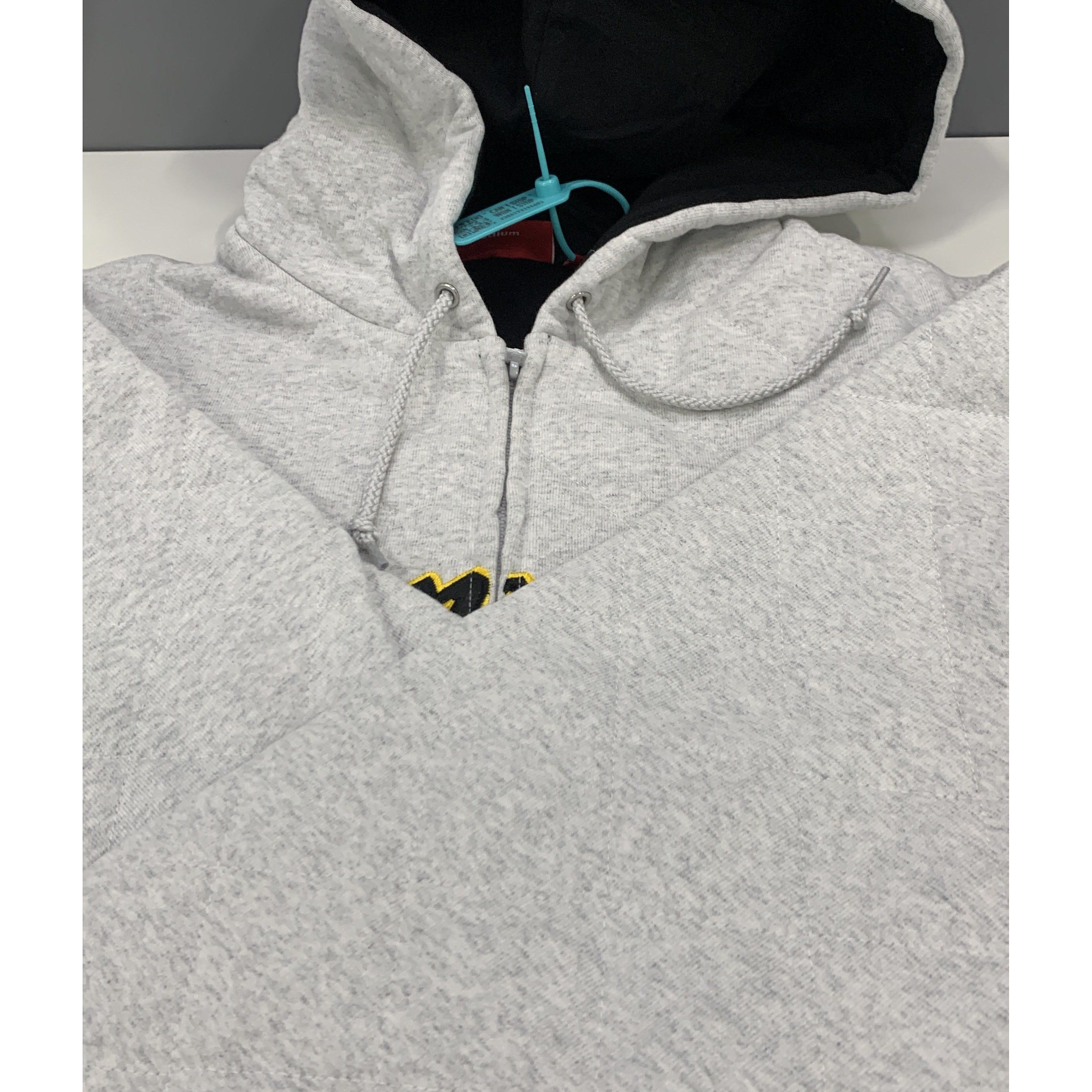 Supreme Supreme Quilted Zip Up Hoodie Size M Size US M / EU 48-50 / 2 - 4 Thumbnail