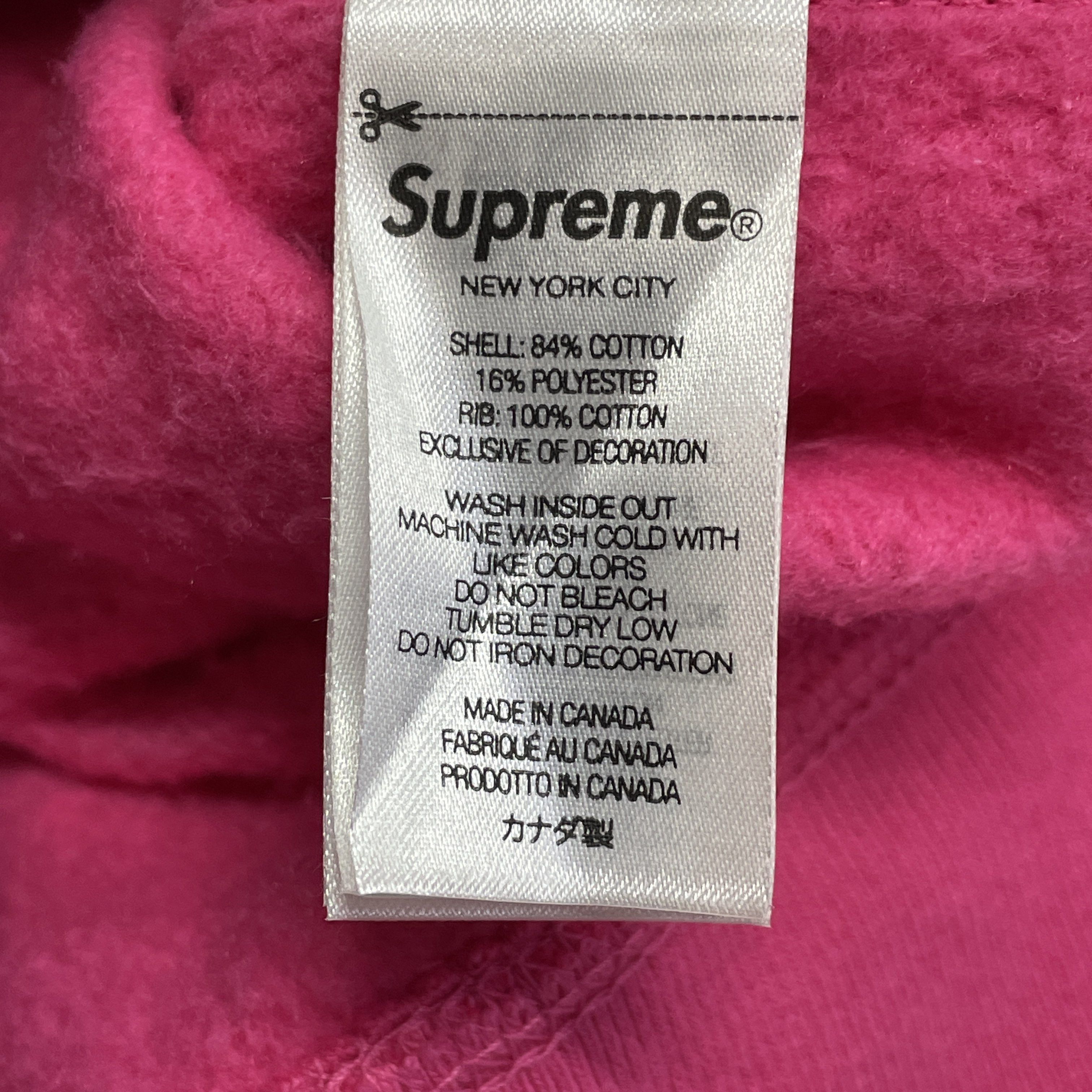 Supreme Supreme Box Logo Hoodie Pink Size M Size US M / EU 48-50 / 2 - 3 Thumbnail
