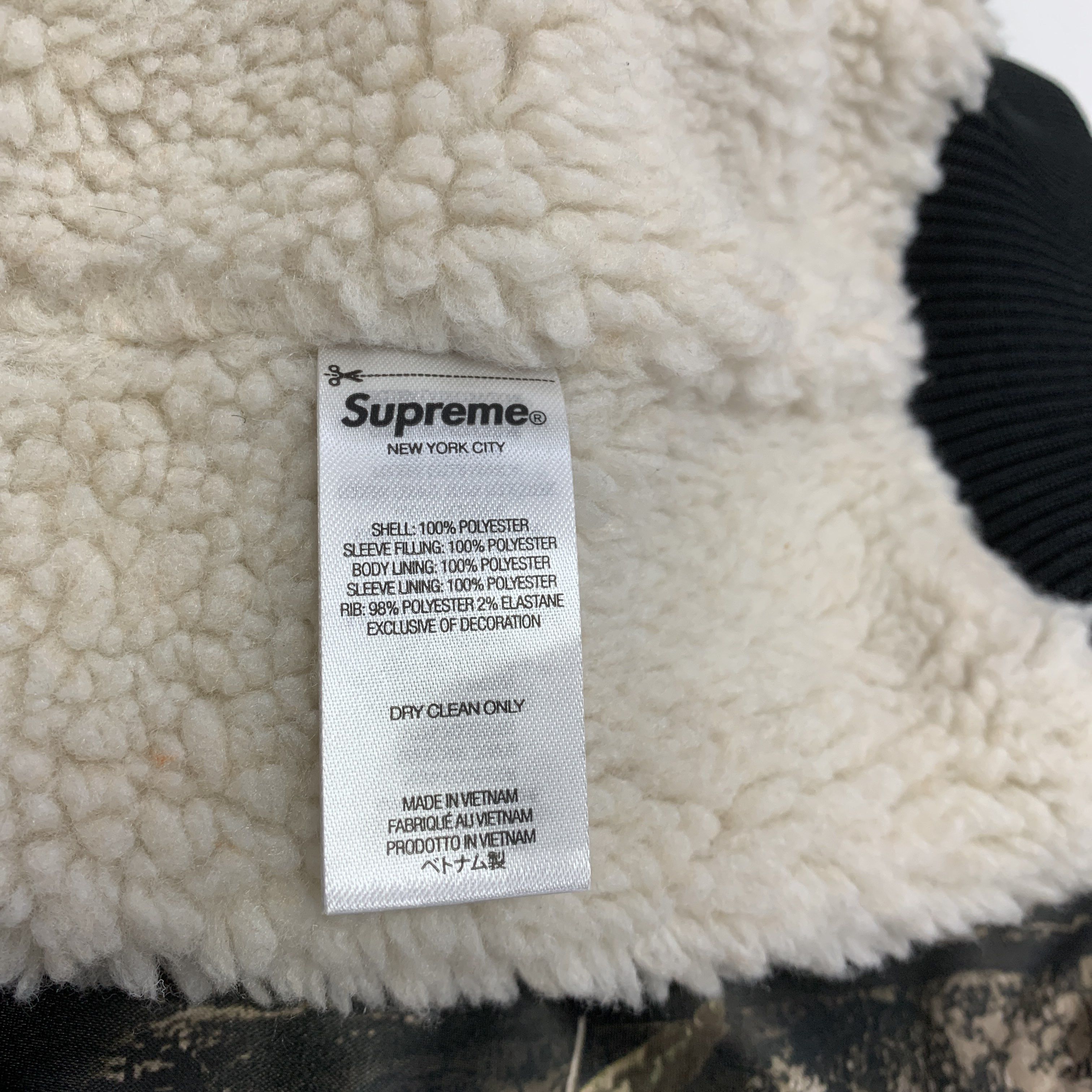 Supreme Supreme x Mitchell & Ness Camo Hooded Varsity Jacket S Size US S / EU 44-46 / 1 - 3 Thumbnail
