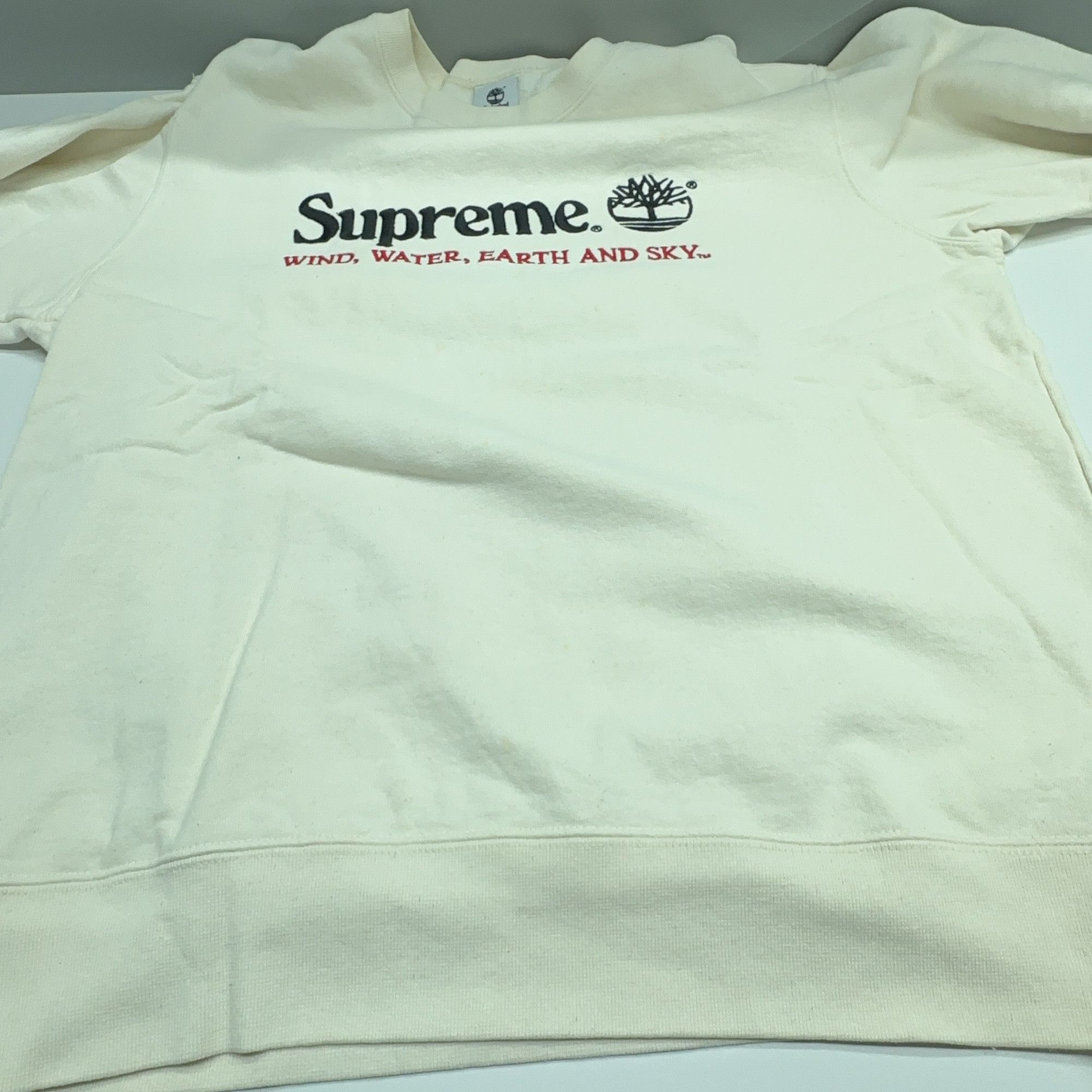 Supreme Supreme x Timberland Logo Crewneck Size M Size US M / EU 48-50 / 2 - 6 Thumbnail