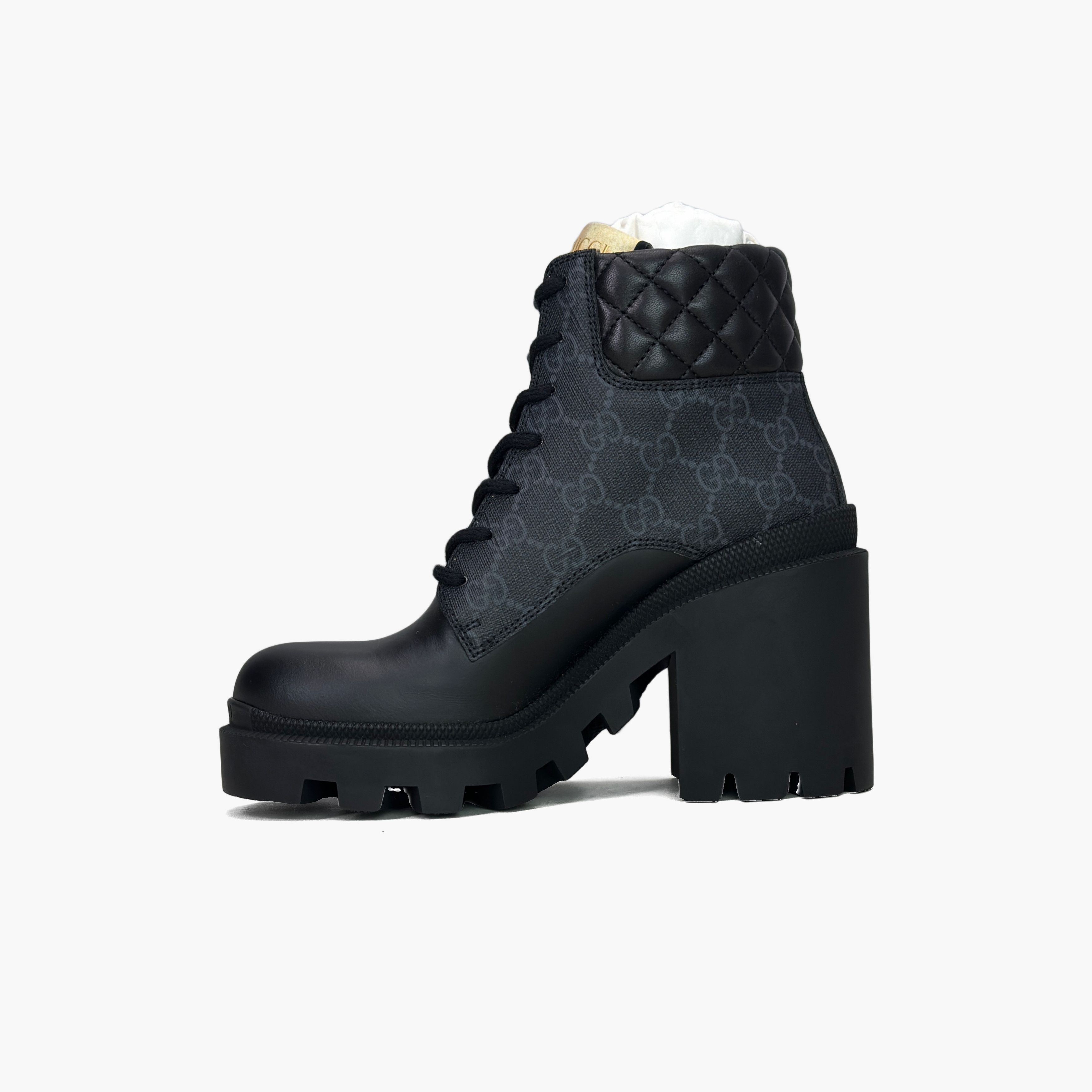 Gucci Gucci GG Quilted Ankle Boots Size 35 Size US 5 / IT 35 - 3 Thumbnail