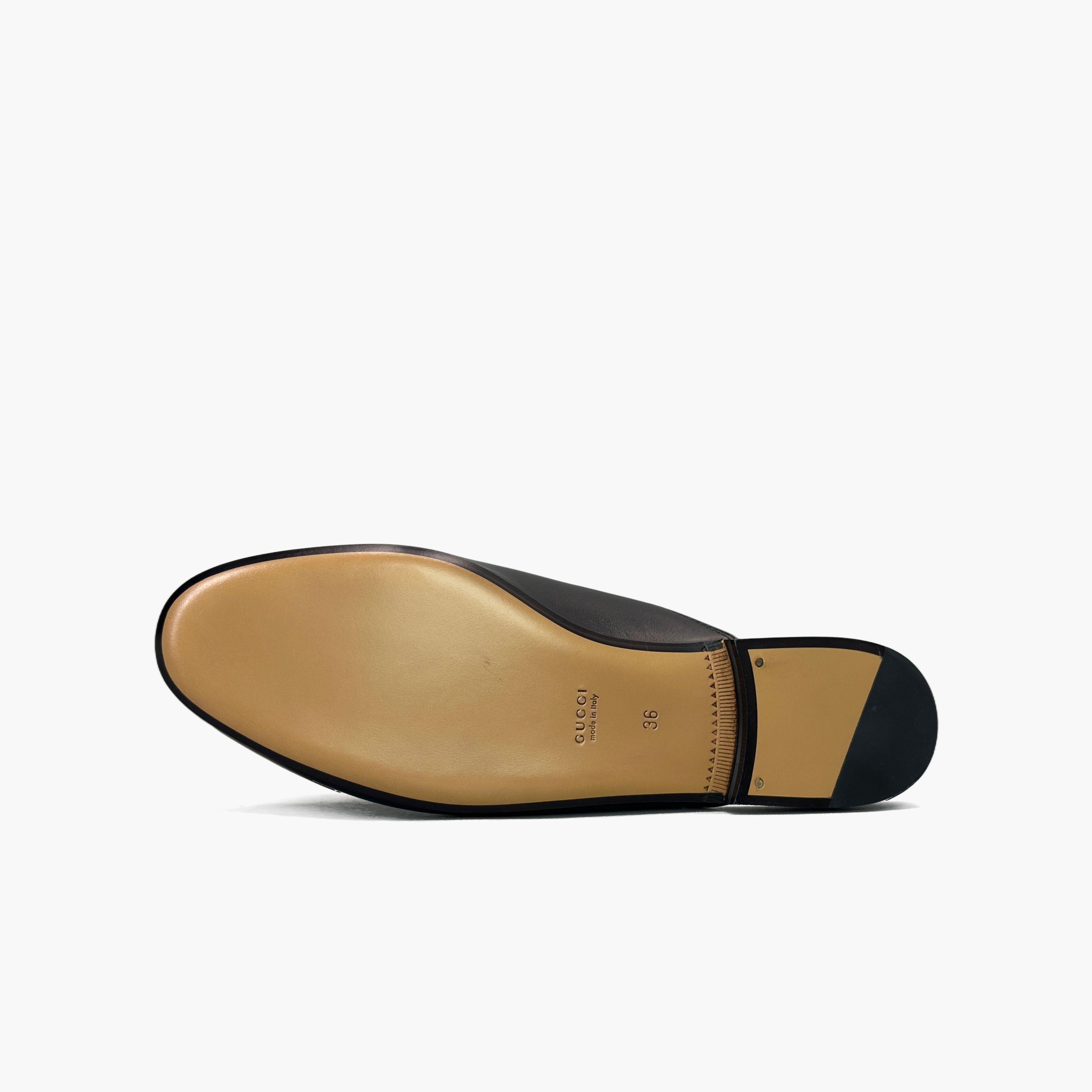 Gucci Gucci Princetown Leather Slippers Size 36 Size US 6 / IT 36 - 8 Thumbnail