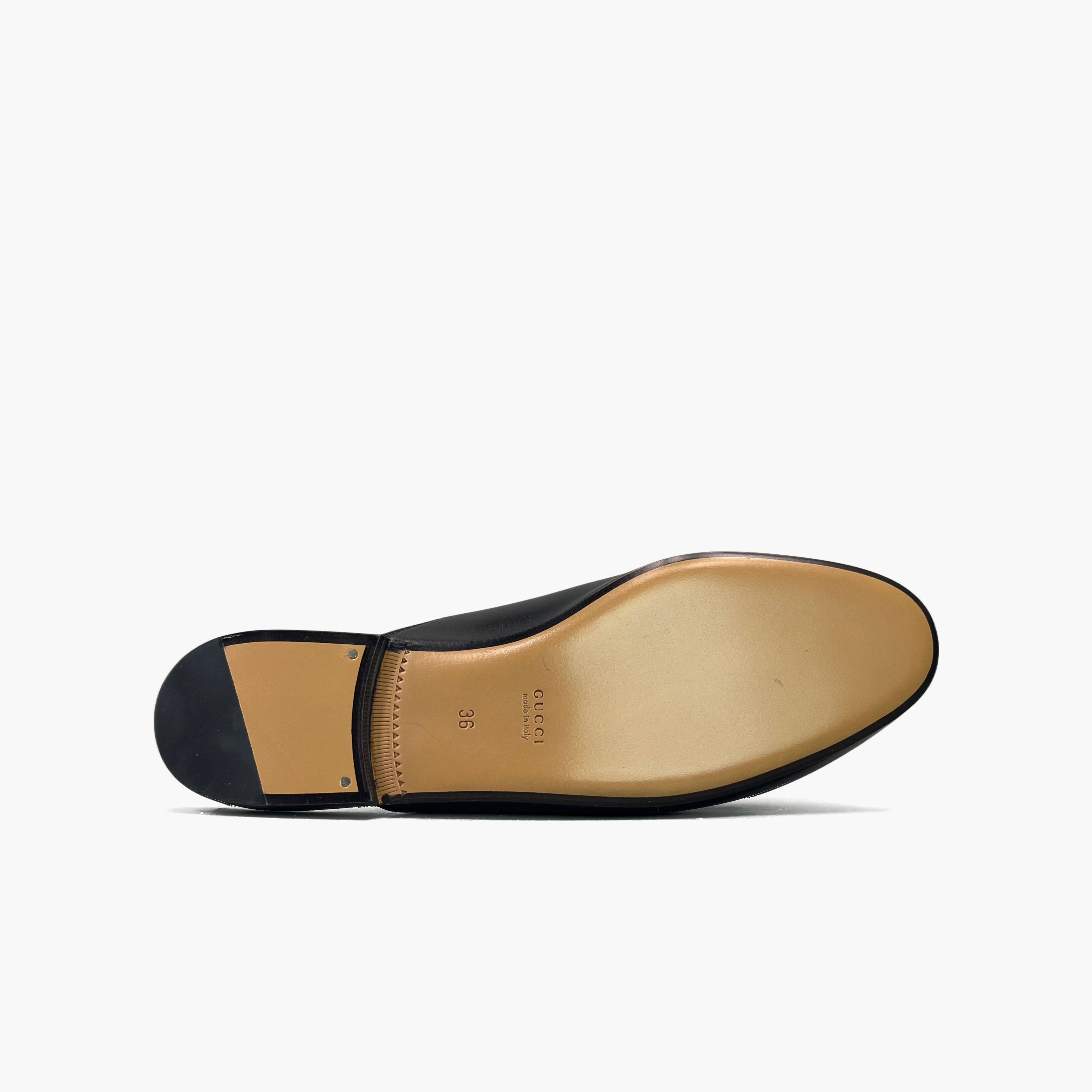 Gucci Gucci Princetown Leather Slippers Size 36 Size US 6 / IT 36 - 7 Thumbnail