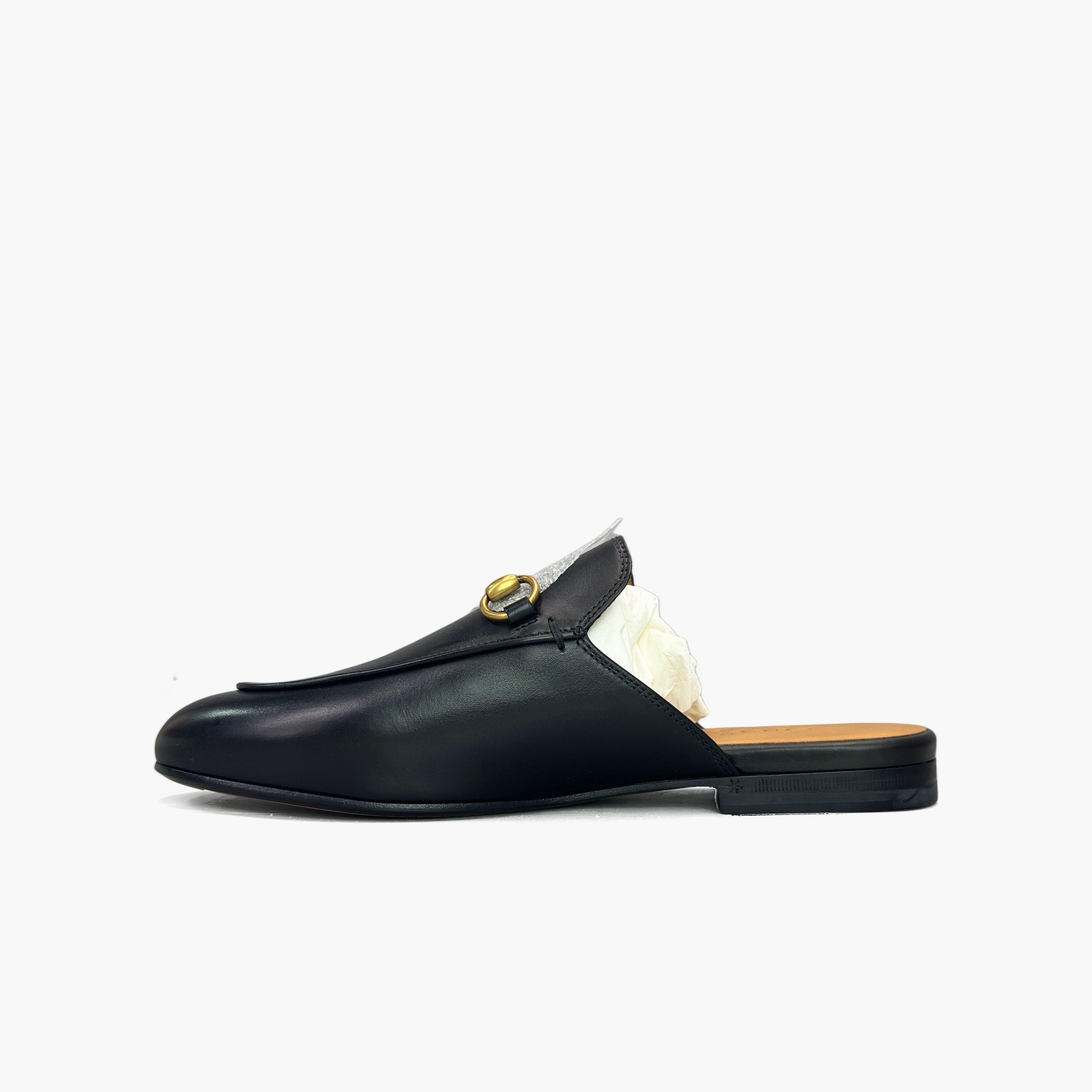 Gucci Gucci Princetown Leather Slippers Size 36 Size US 6 / IT 36 - 3 Thumbnail