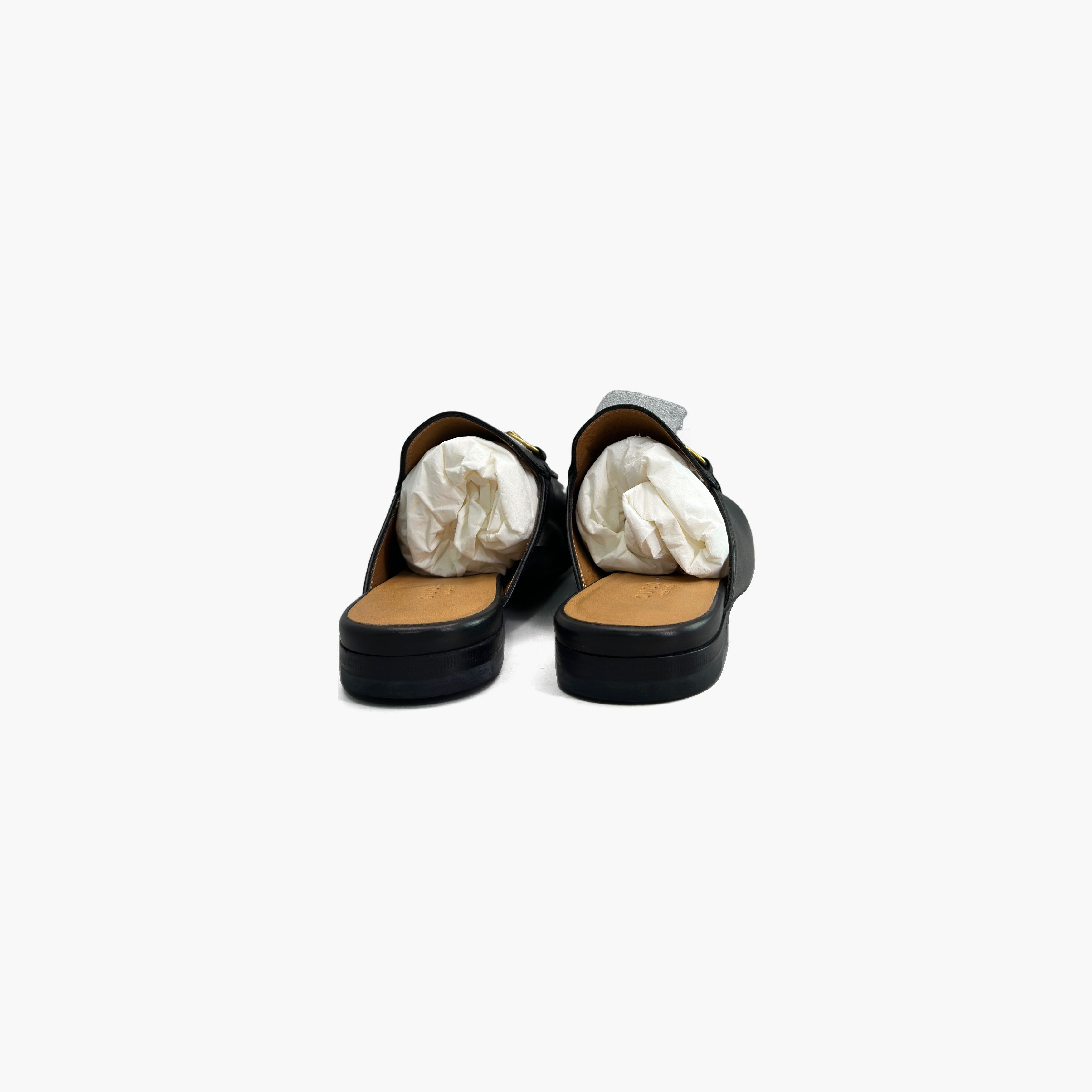 Gucci Gucci Princetown Leather Slippers Size 36 Size US 6 / IT 36 - 6 Thumbnail