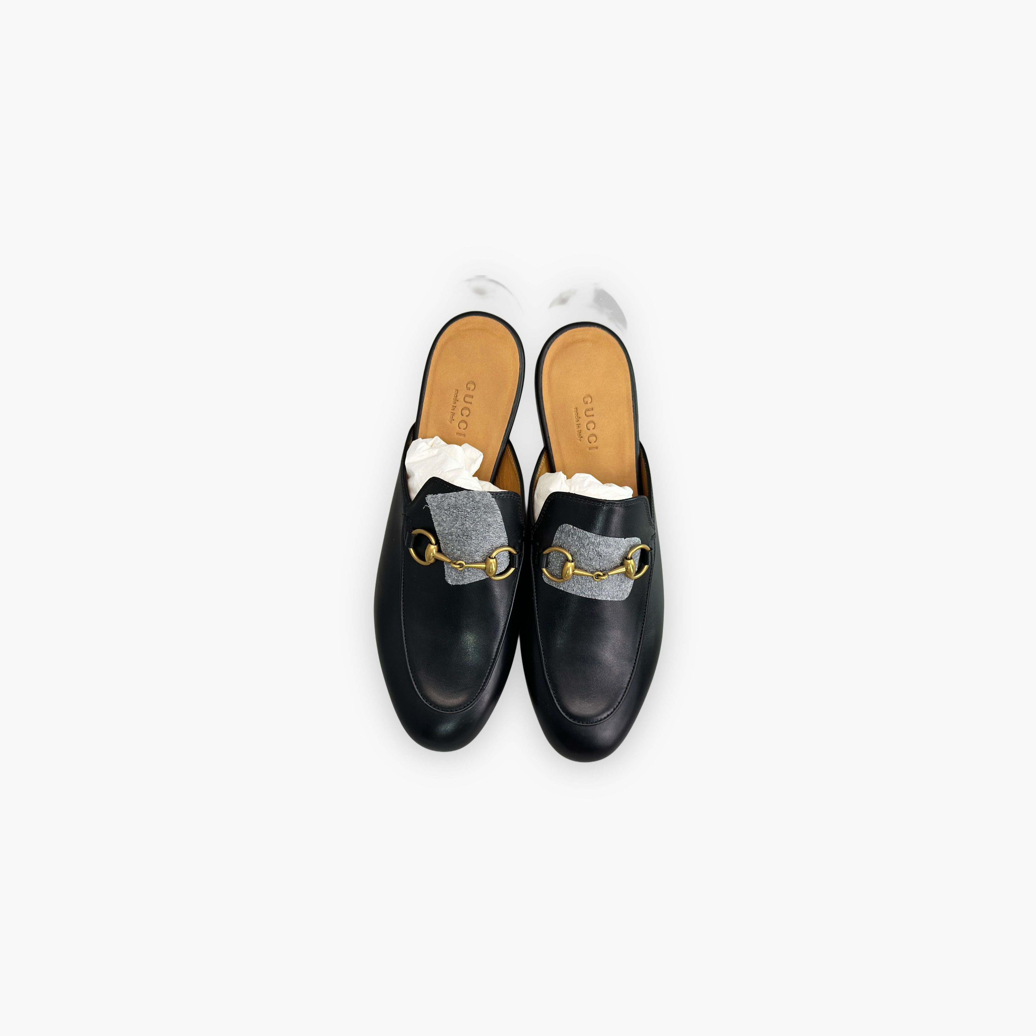 Gucci Gucci Princetown Leather Slippers Size 36 Size US 6 / IT 36 - 9 Thumbnail