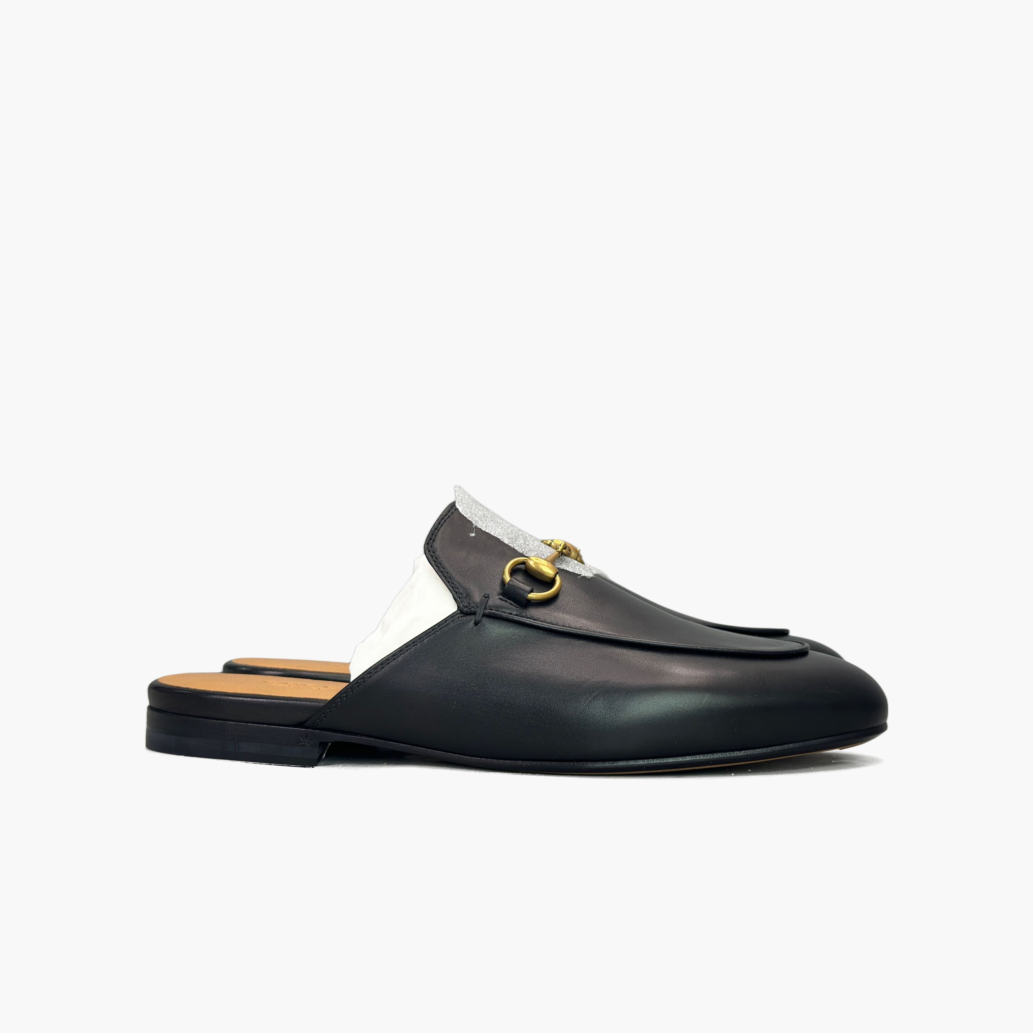 Gucci Gucci Princetown Leather Slippers Size 36 Size US 6 / IT 36 - 4 Thumbnail