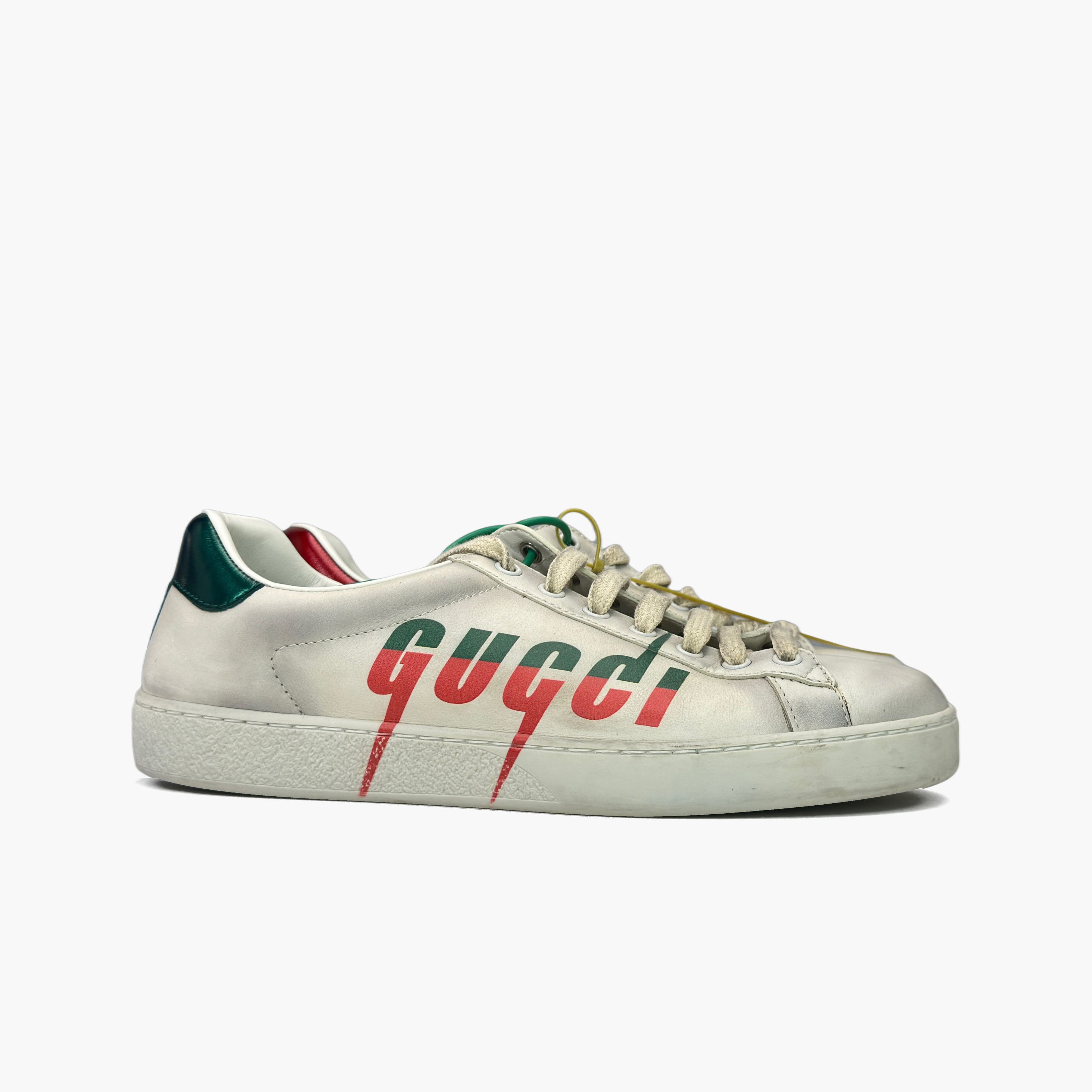 Gucci Gucci Blade Print Ace Sneakers Size 7.5 Size US 7.5 / EU 40-41 - 4 Thumbnail