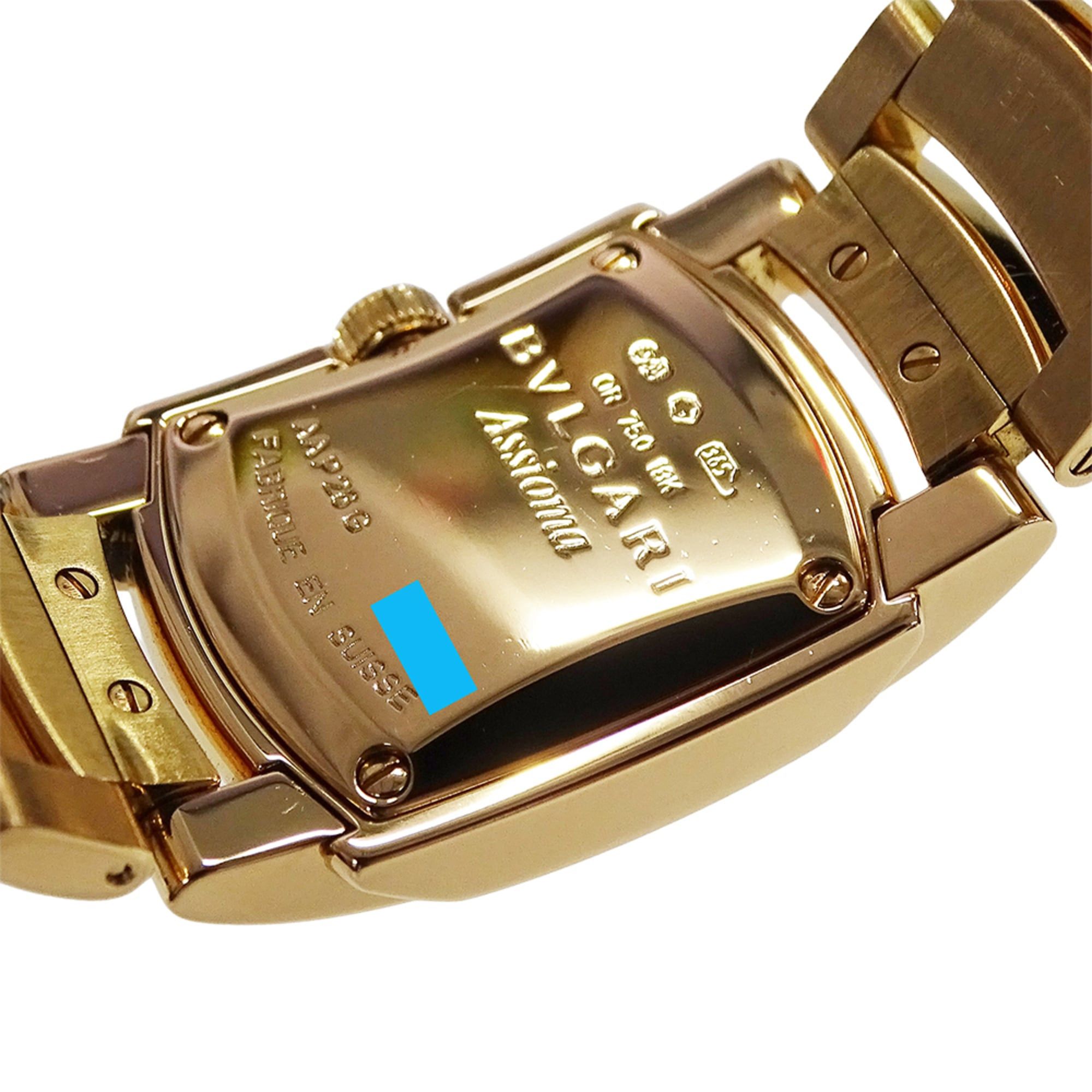Bvlgari Bulgari BVLGARI Women's Watch, Brand: Assioma, Diamond Quartz, QZ, 750PG 18K Pink Gold, AAP26G Size ONE SIZE - 8 Thumbnail