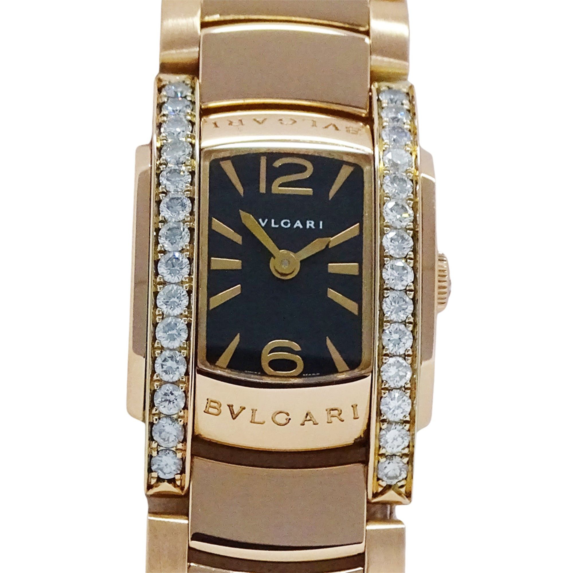 Bvlgari Bulgari BVLGARI Women's Watch, Brand: Assioma, Diamond Quartz, QZ, 750PG 18K Pink Gold, AAP26G Size ONE SIZE - 2 Thumbnail