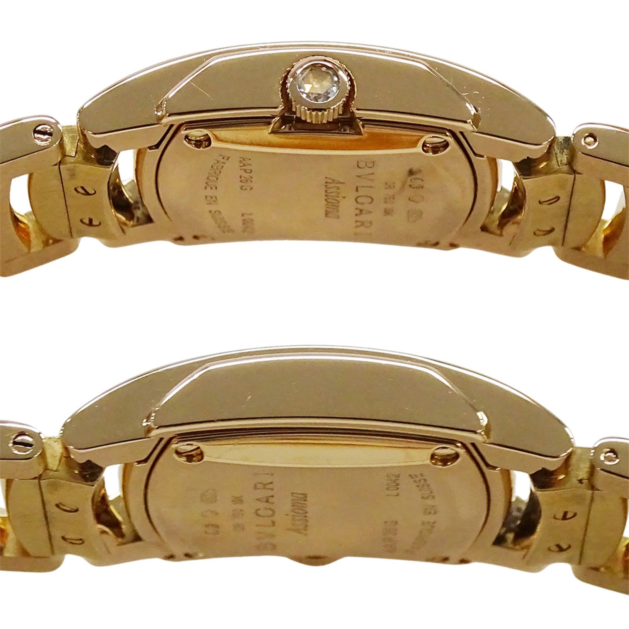 Bvlgari Bulgari BVLGARI Women's Watch, Brand: Assioma, Diamond Quartz, QZ, 750PG 18K Pink Gold, AAP26G Size ONE SIZE - 3 Thumbnail