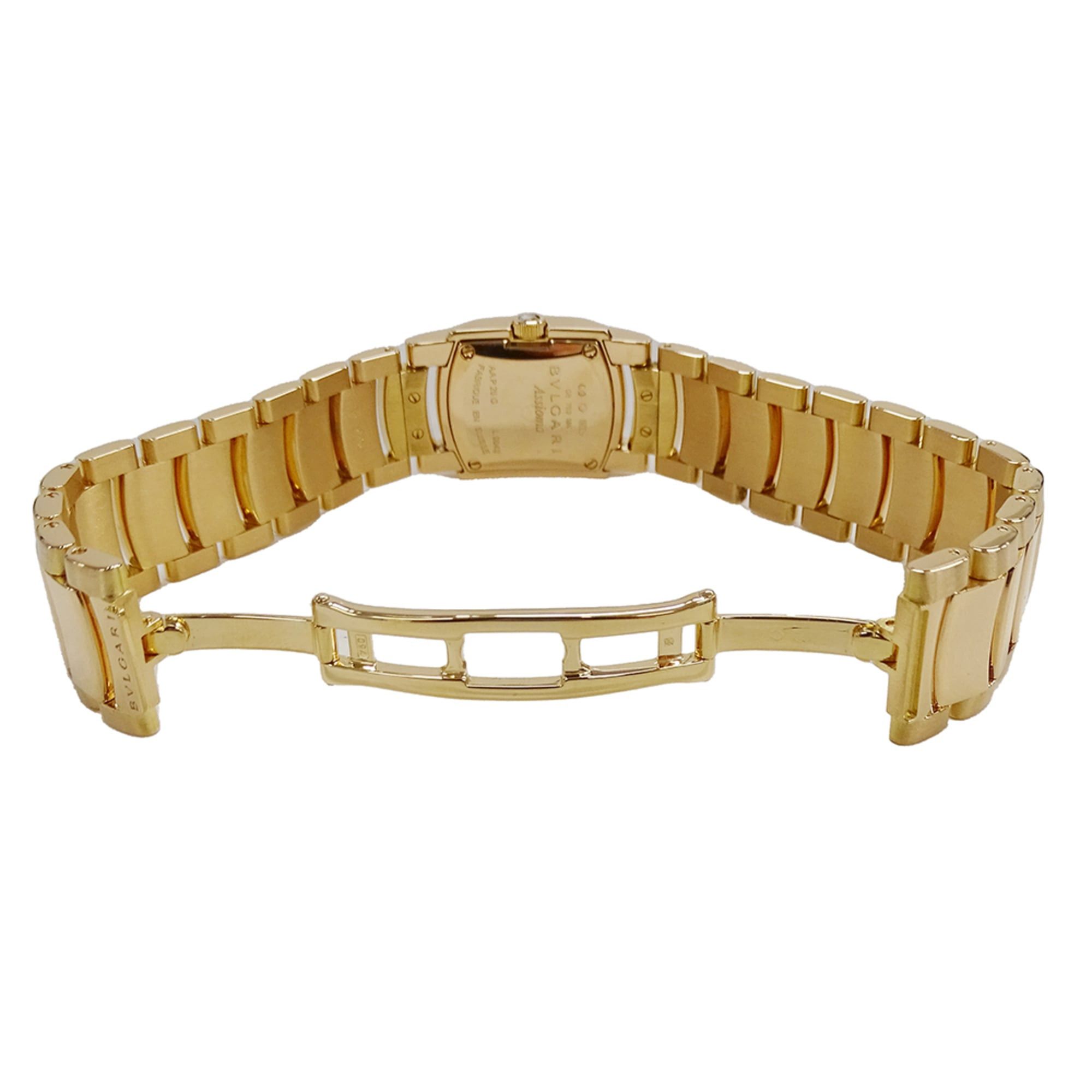 Bvlgari Bulgari BVLGARI Women's Watch, Brand: Assioma, Diamond Quartz, QZ, 750PG 18K Pink Gold, AAP26G Size ONE SIZE - 4 Thumbnail